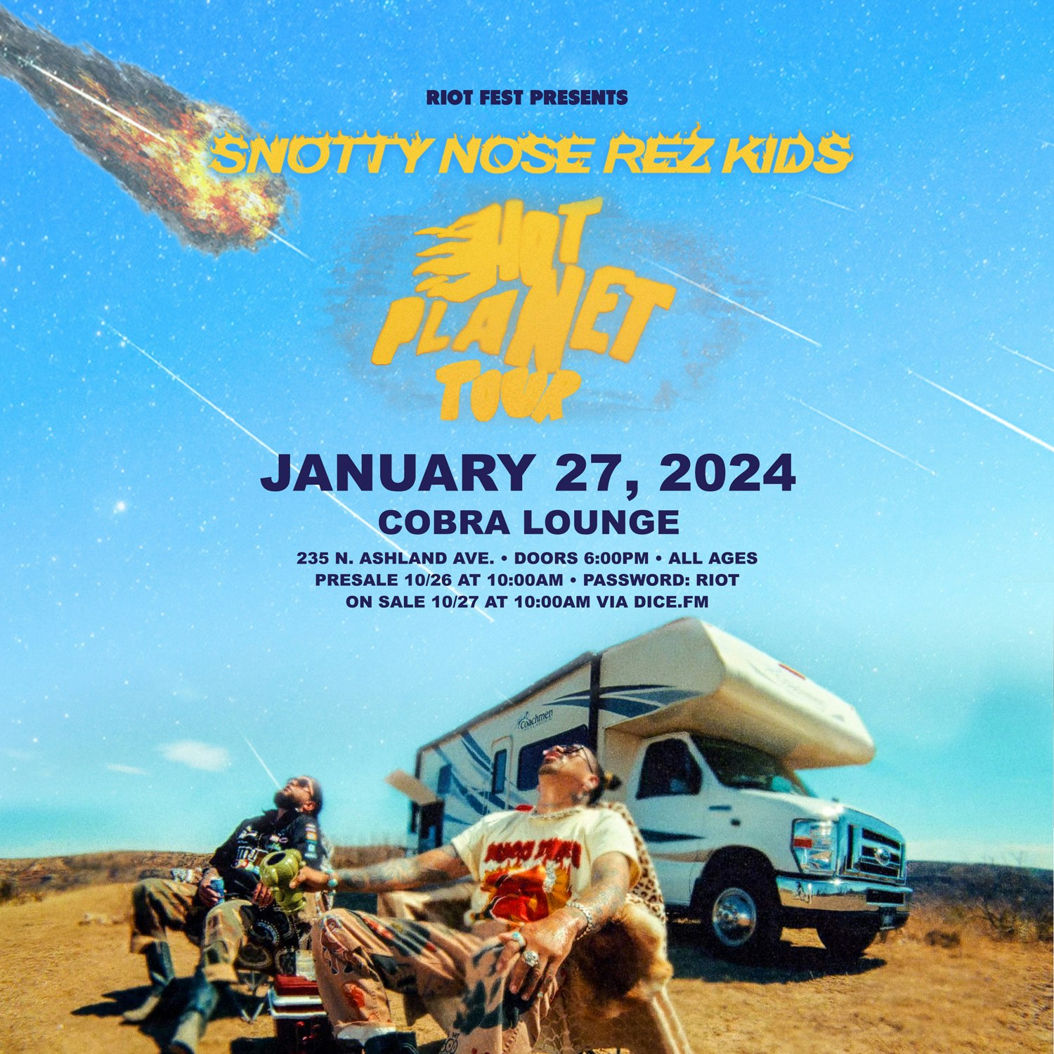 Snotty Nose Rez Kids: Hot Planet Tour