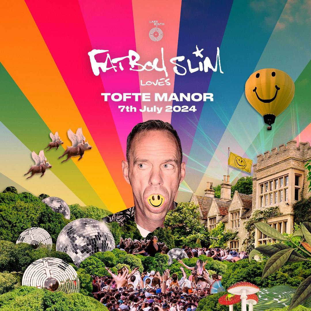 Labyrinth presents Fatboy Slim Loves Tickets From £86.19 7 Jul
