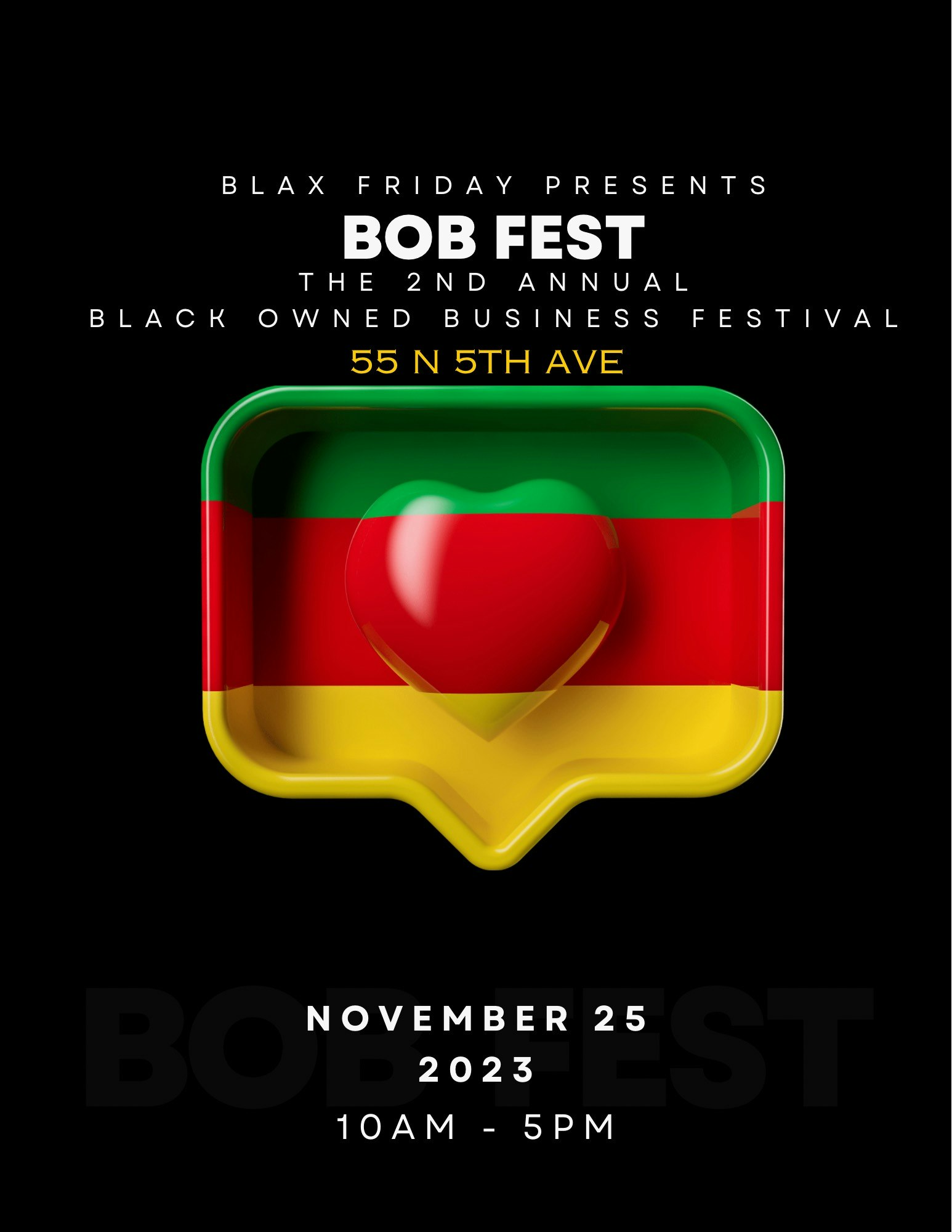 BOB Fest! 2nd Annual Black Owned Business Festival