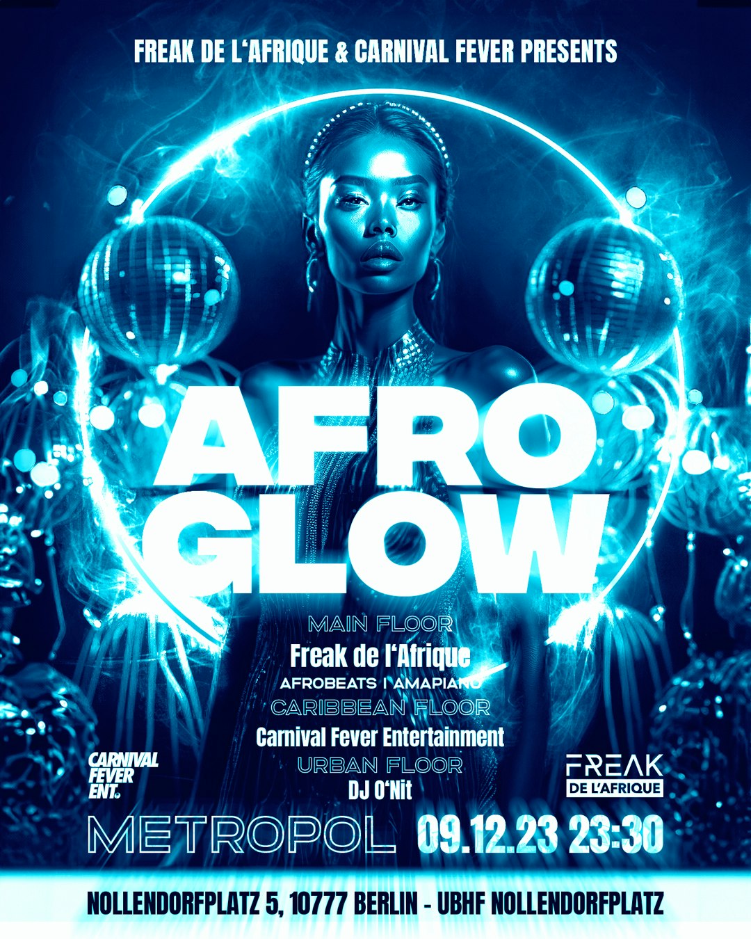 Afro　DICE　Glow　€22.44　Tickets　Dec　Metropol,　Berlin