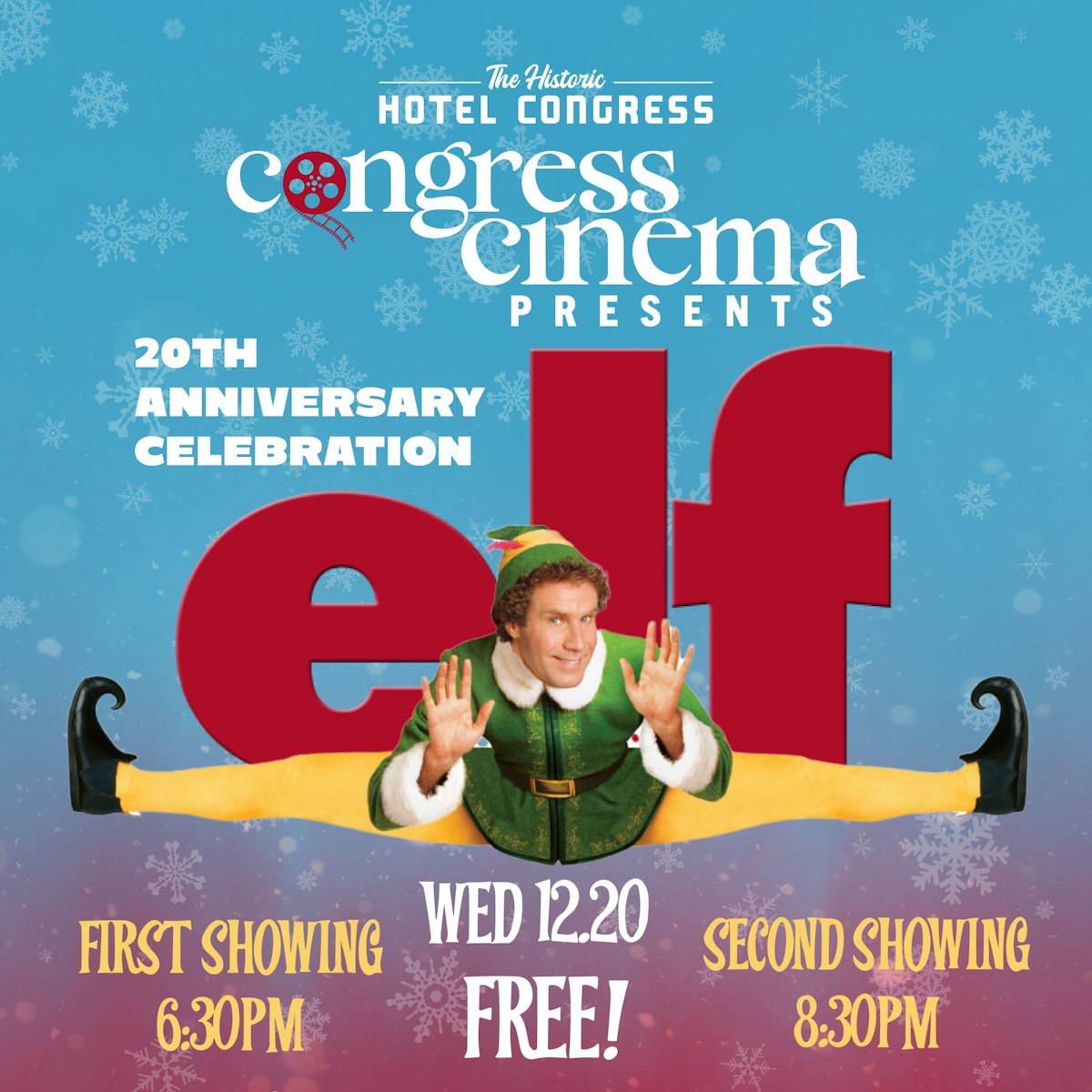 Congress Cinema Presents: 20th Anniversary Celebration of Elf!