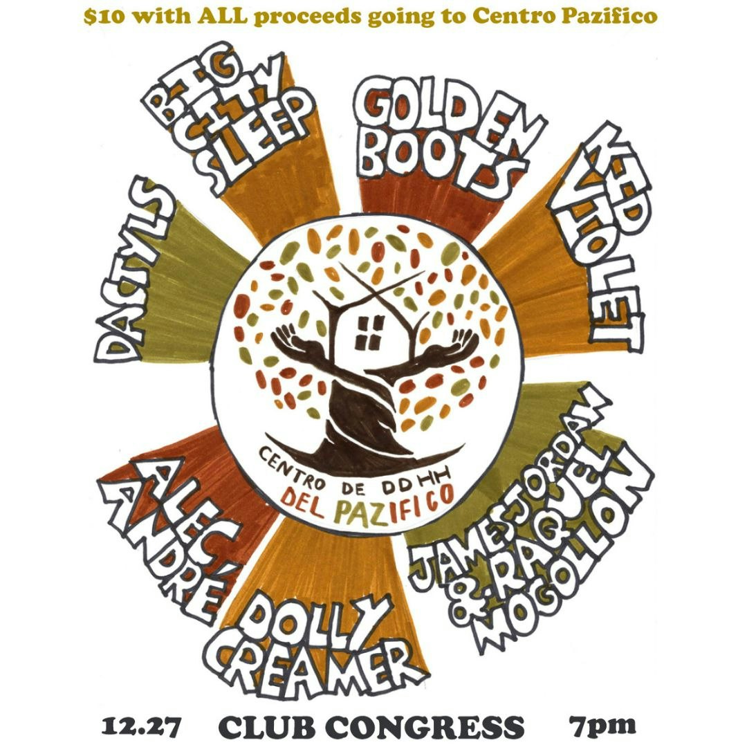 !Rumbo Colombiano! – A Benefit for Human Rights w/ Golden Boots and Friends