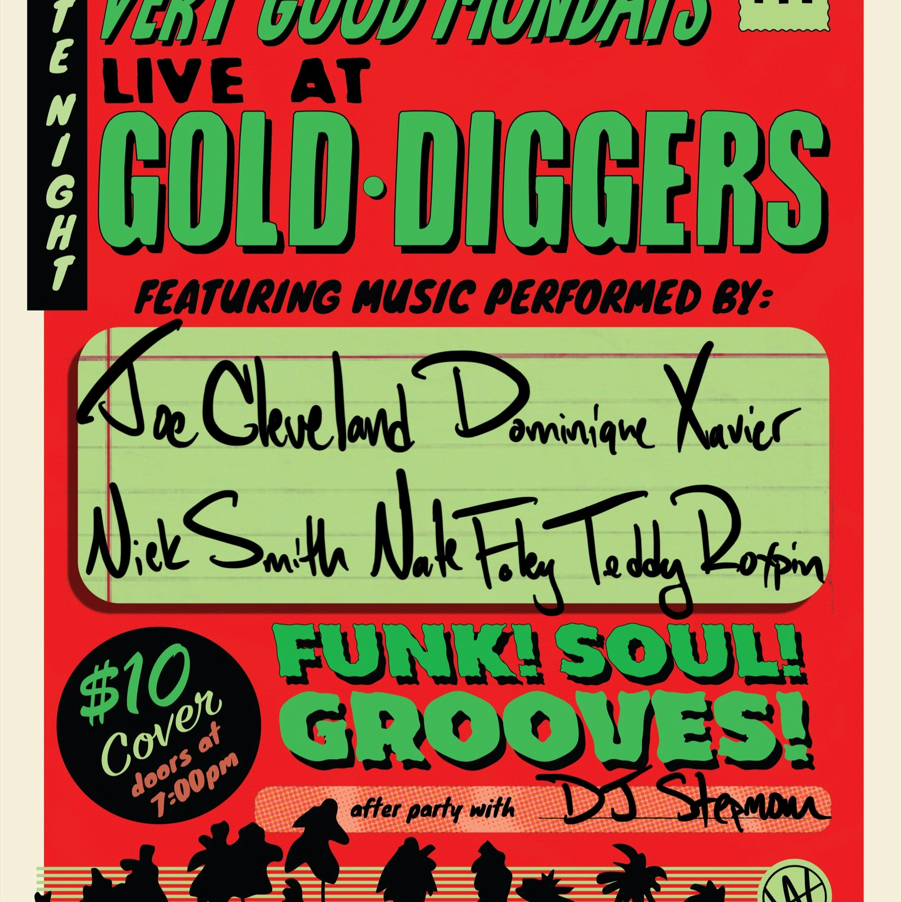 very good™ mondays Tickets, $11.03, 11 Dec @ Gold-Diggers, Los Angeles