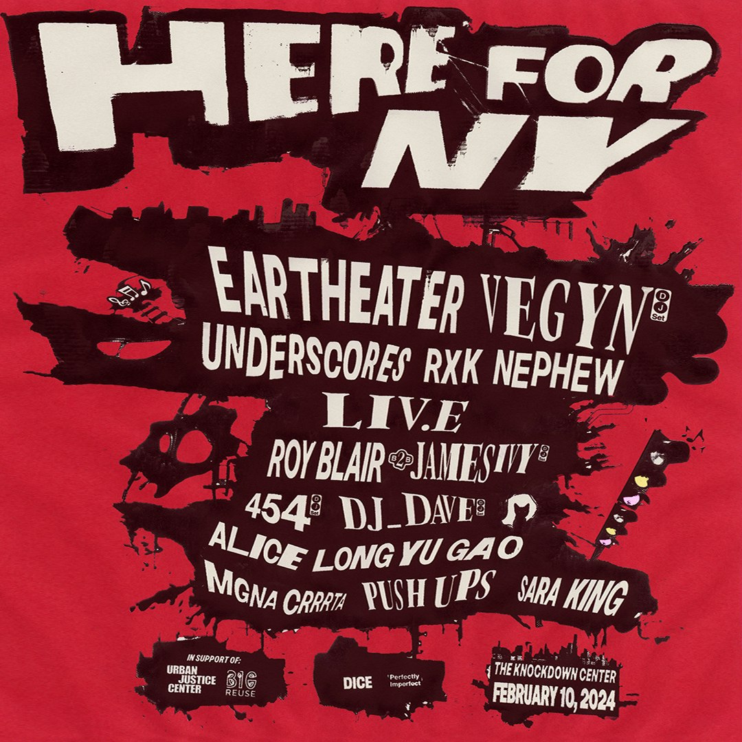 HERE For NY: Eartheater, Vegyn, Underscores, RXKNephew +more Biglietti ...