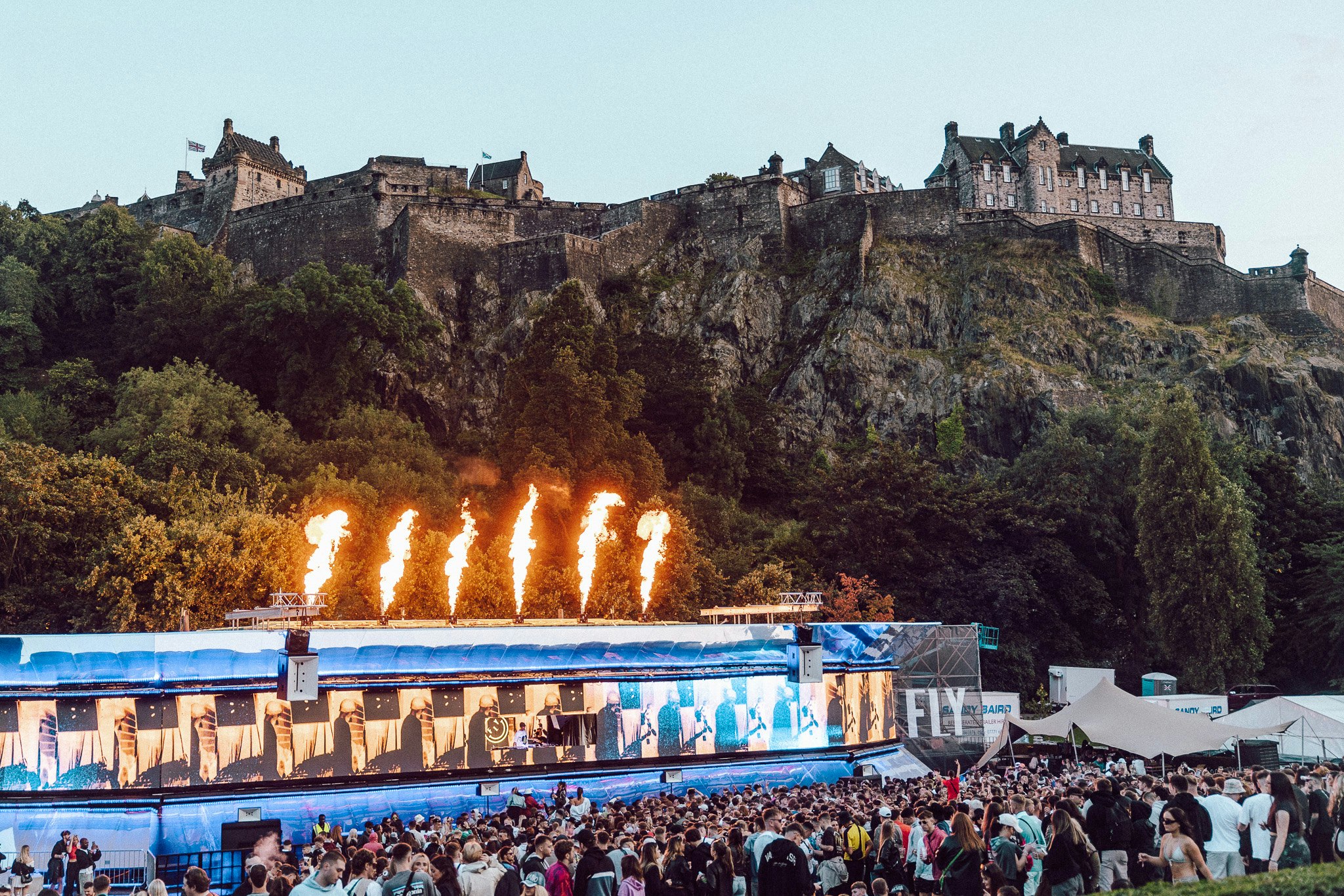 FLY Open Air Princes Street Gardens 2024 Tickets £80 Sep 21 The
