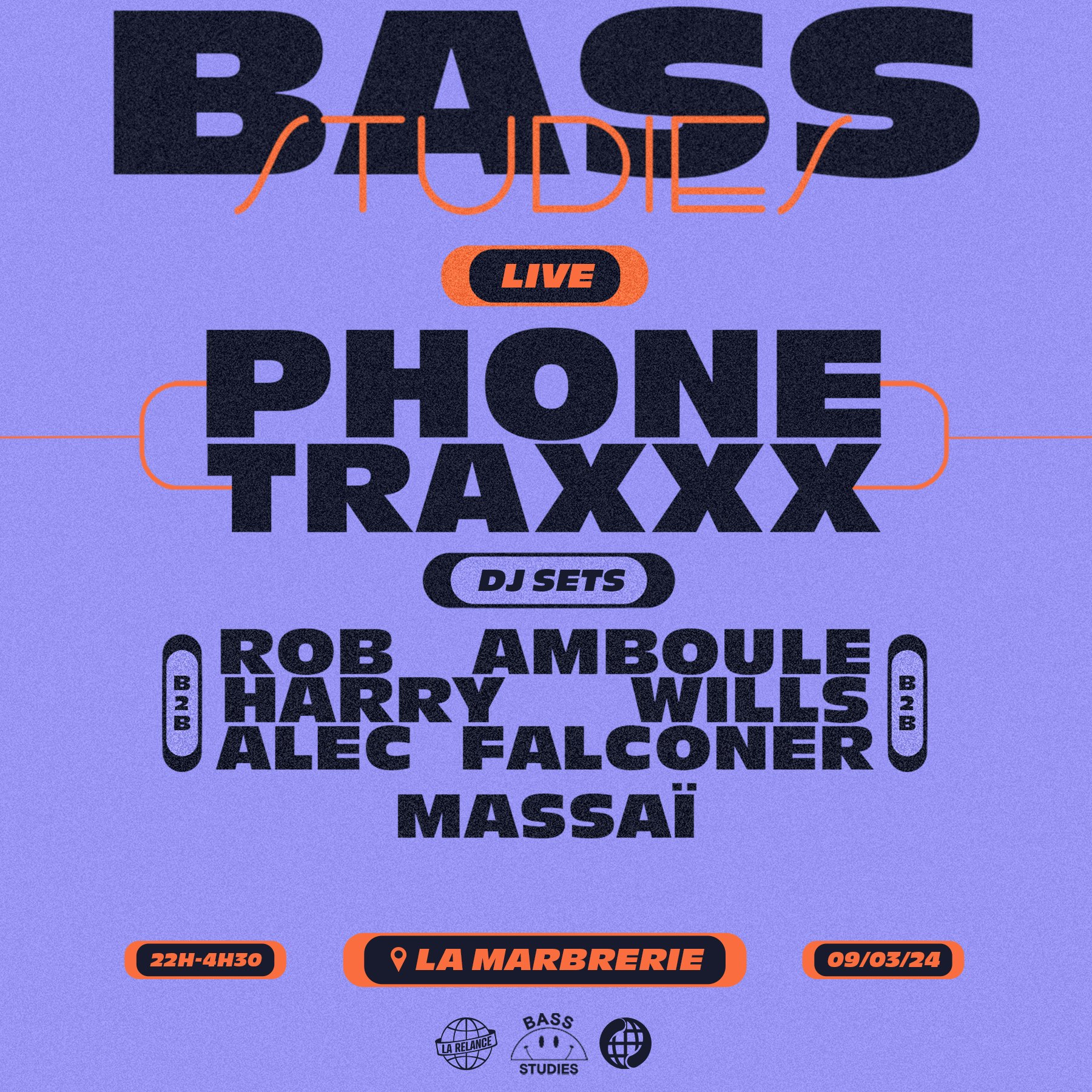 Bass Studies : Phone Traxxx + Massaï