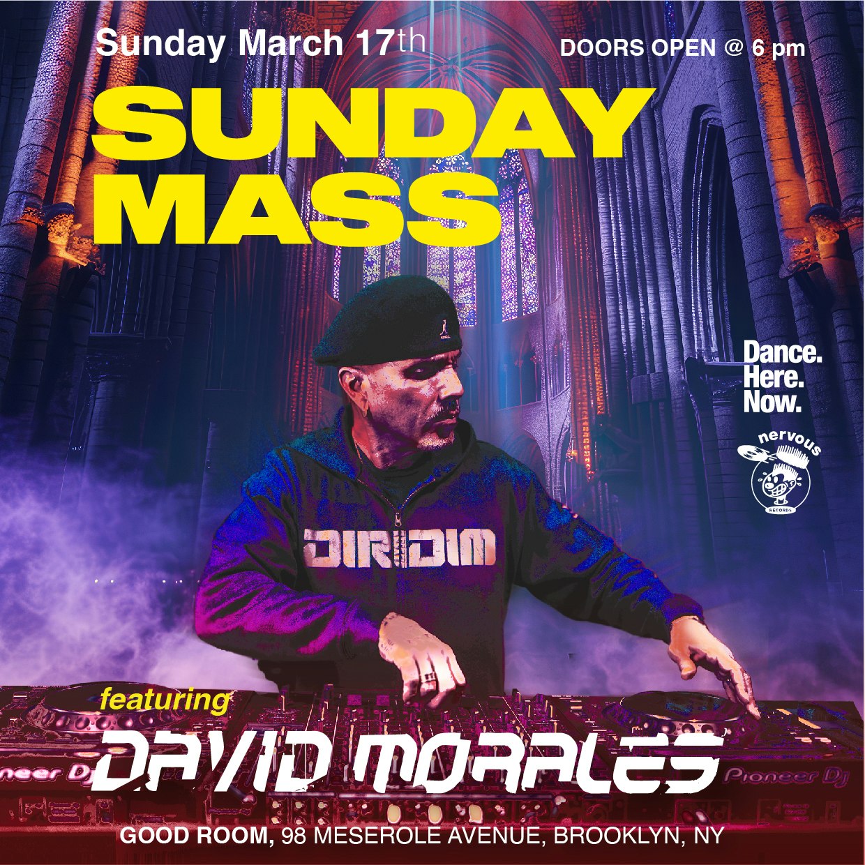 David Morales Sunday Mass Tickets From US 19.06 Mar 17