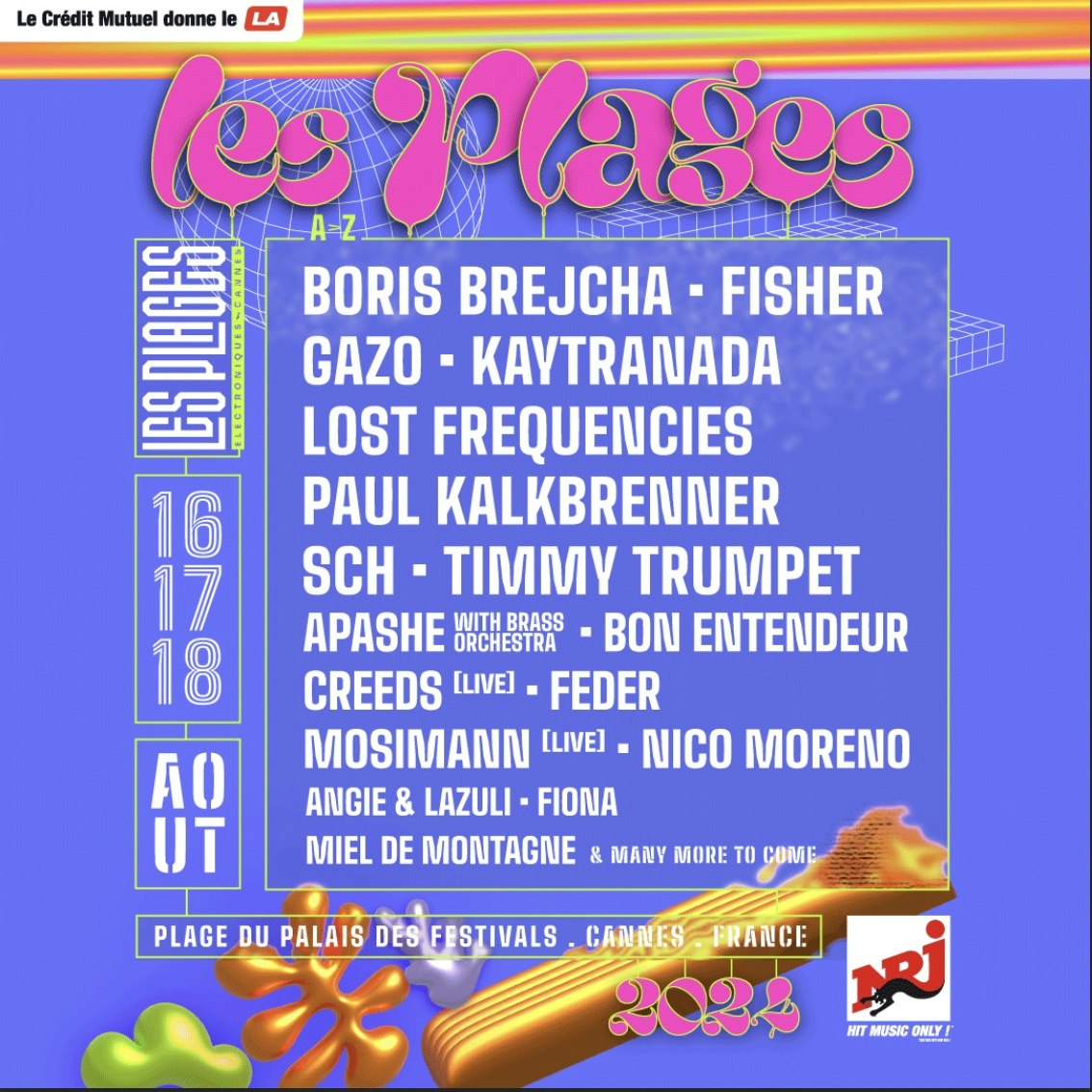 LES PLAGES ELECTRONIQUES 2024 DICE