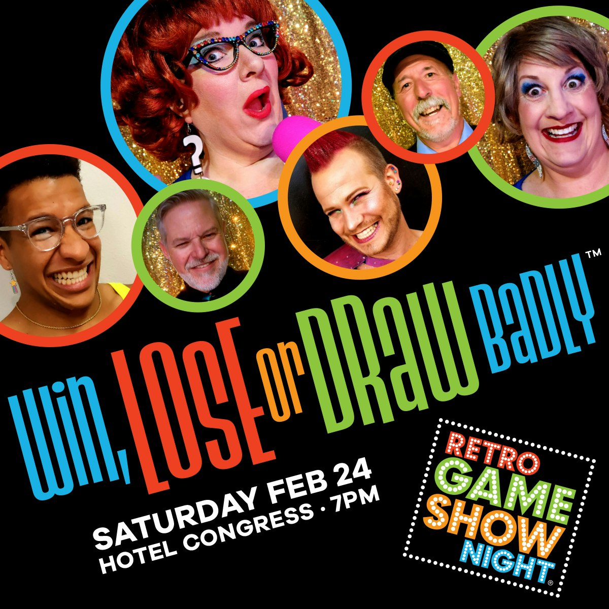 Retro Game Show Night Presents: Win, Lose, or Draw Badly!