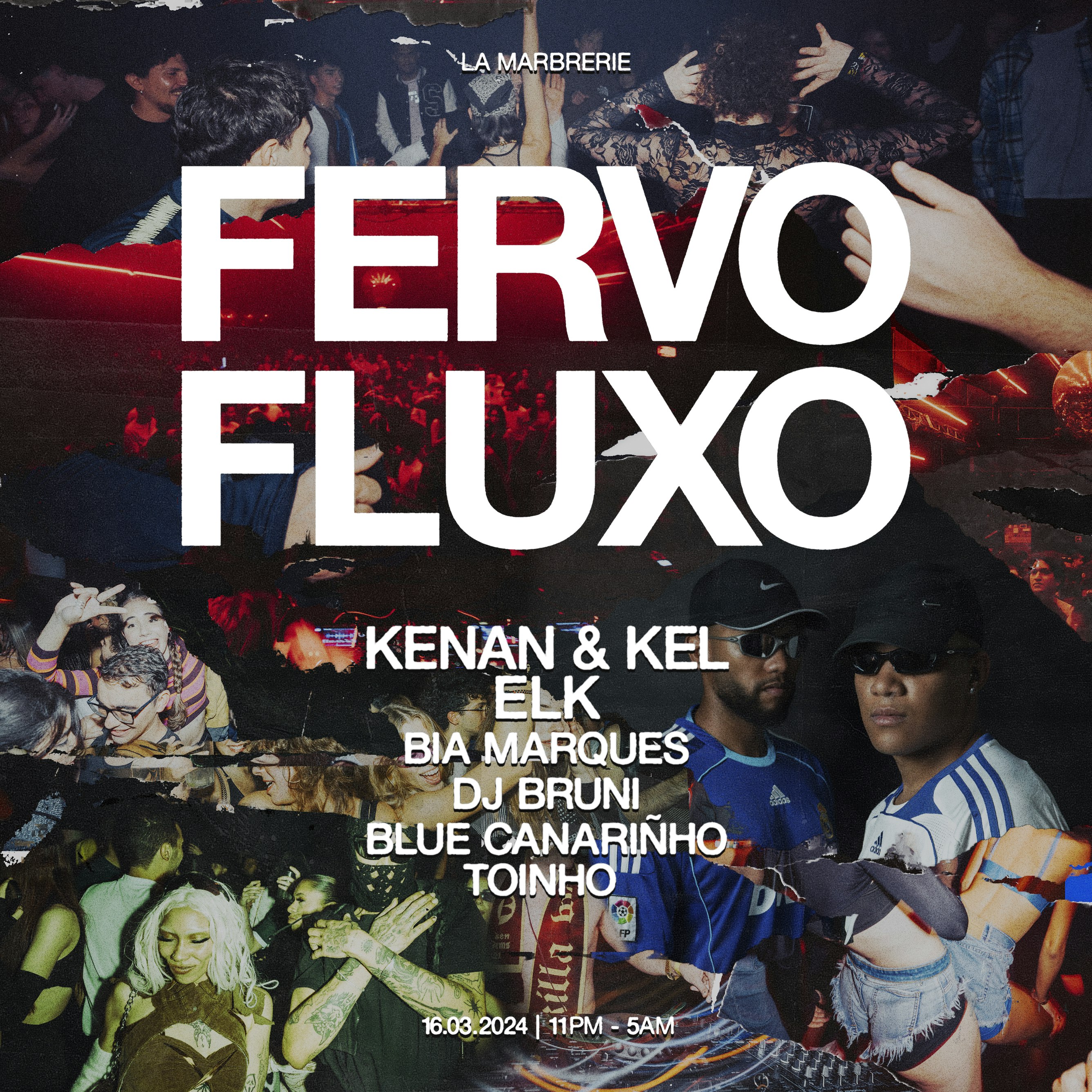 Fervo Fluxo: Kenan & Kel, Elk_Music, DJ Bia Marques