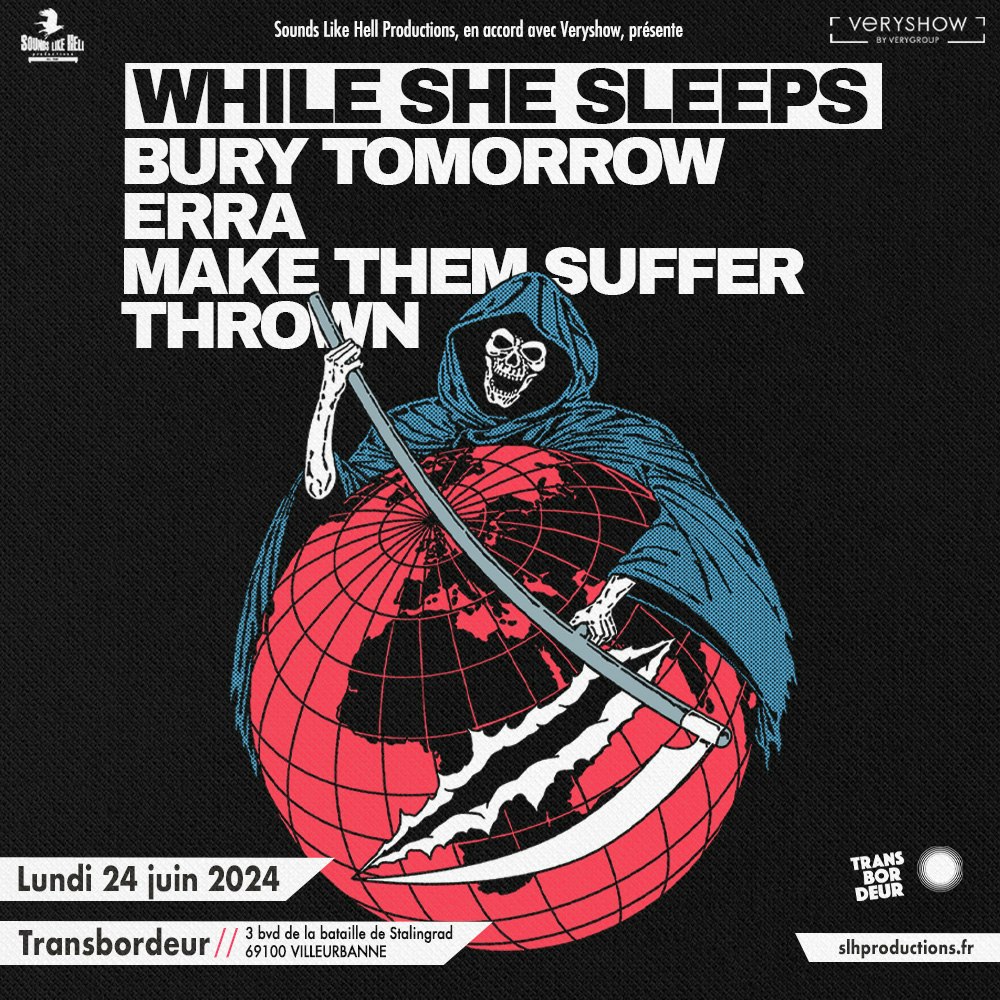 While She Sleeps, Bury Tomorrow, Erra...