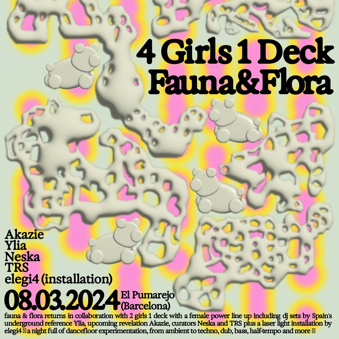 fauna & flora x 4 girls 1 deck