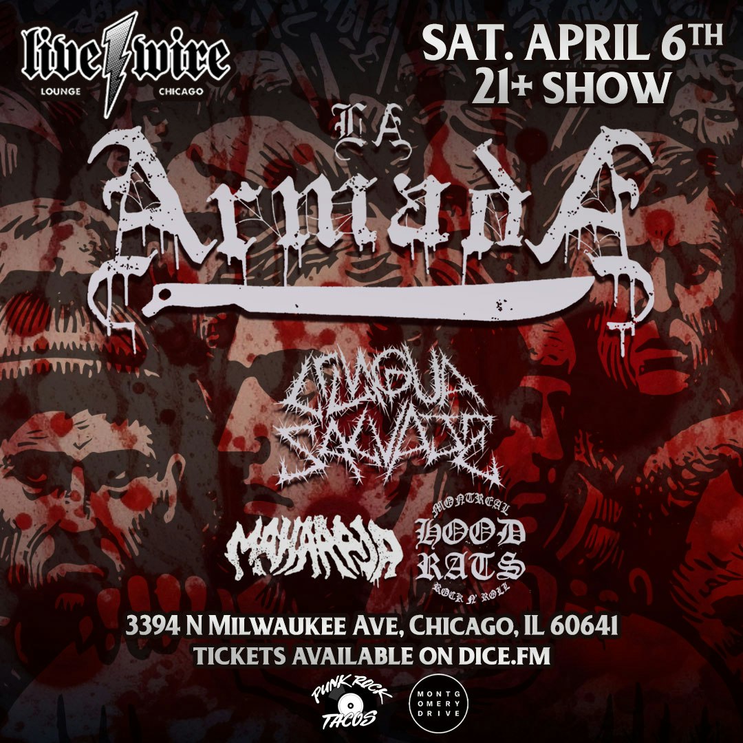 La Armada Lengua Salvage Maharaja Hood Rats Tickets 17.82