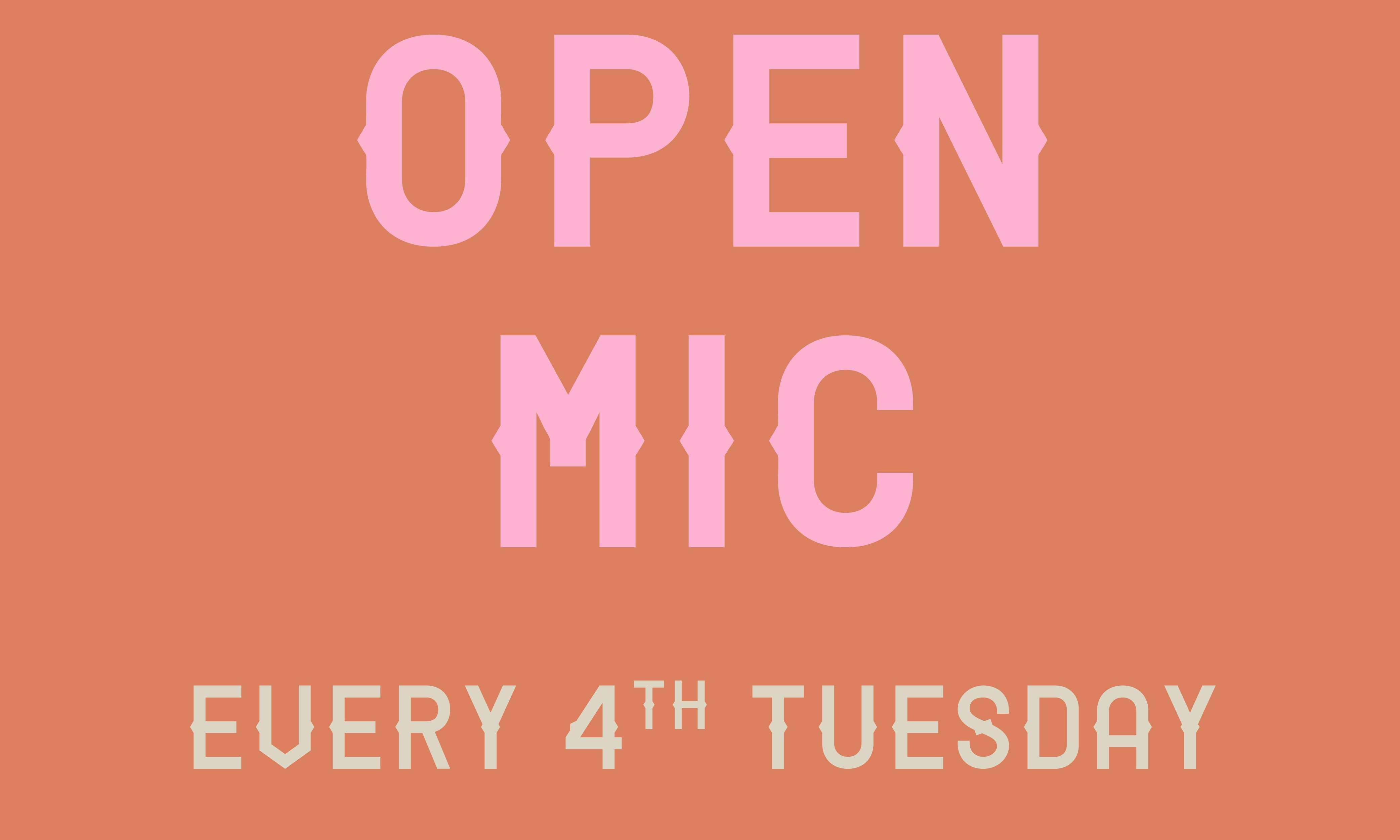 Open Mic @ Robert's Westside