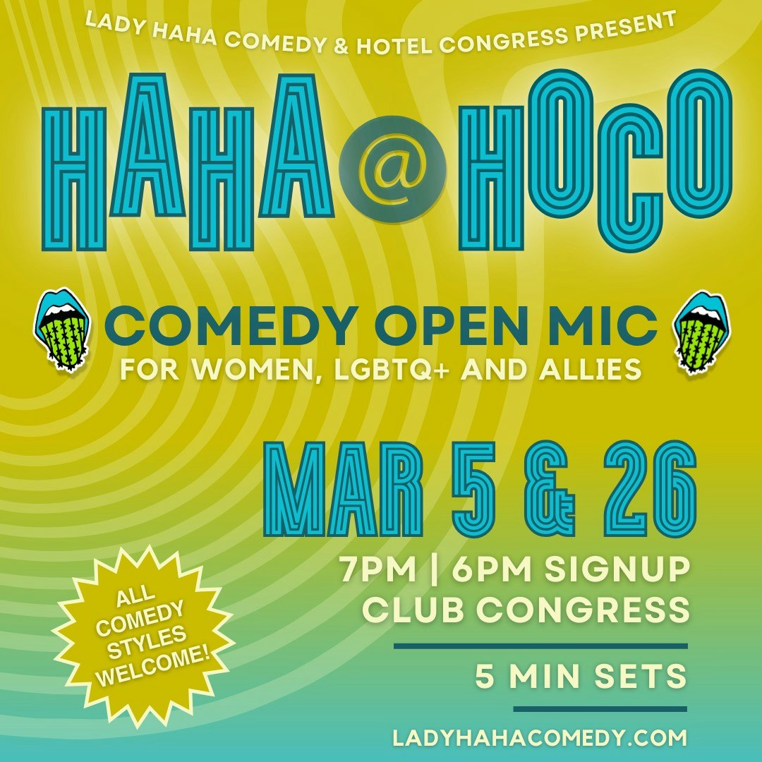 Lady Haha: Comedy Open Mic for Women, LGBTQ+ & Allies