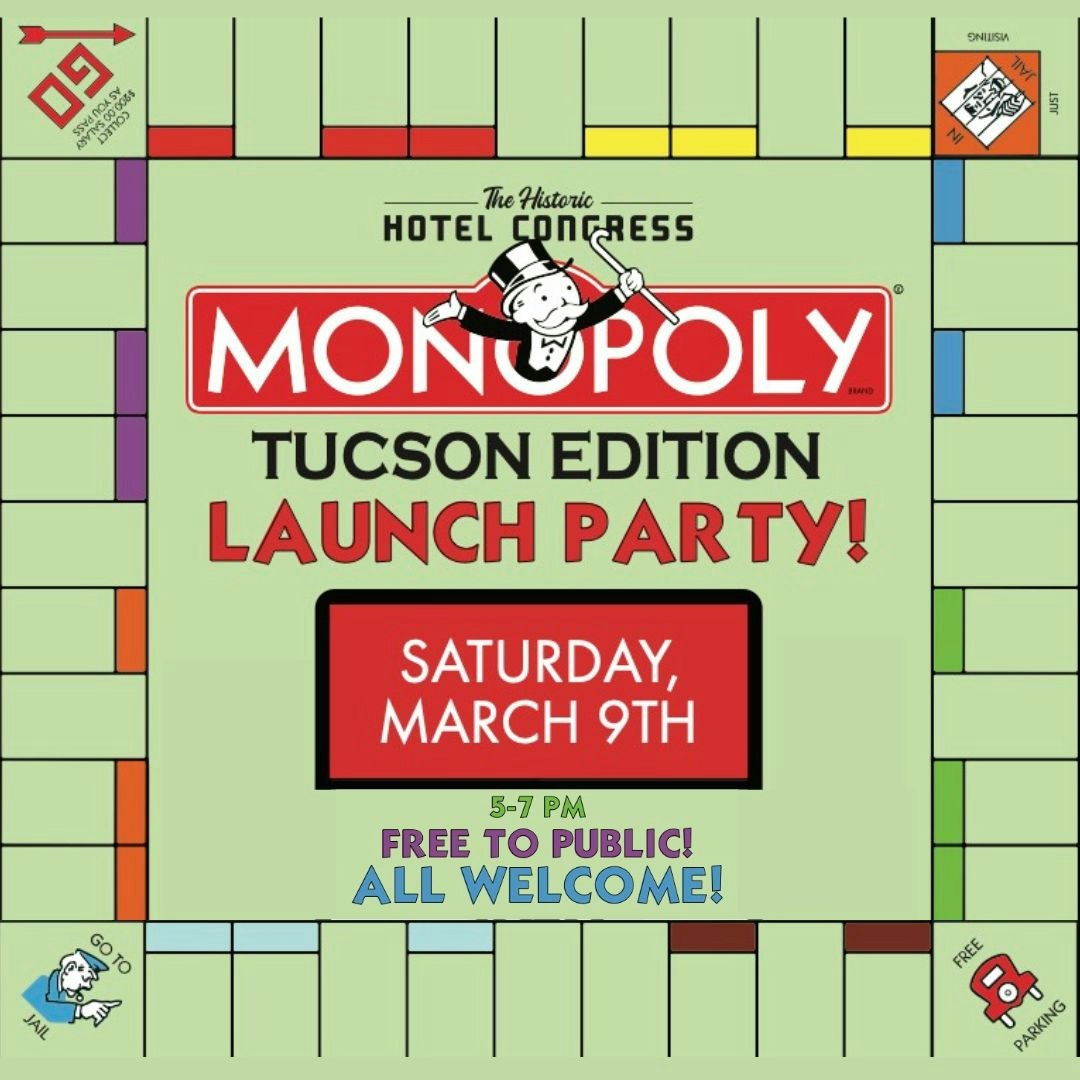 Tucson Monopoly Launch Party