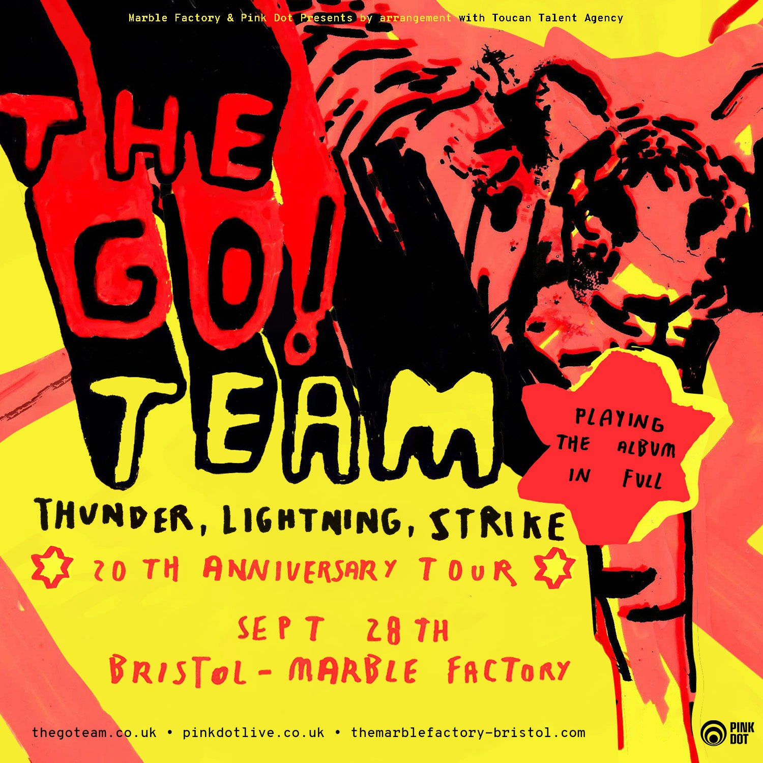 The Go! Team Tickets | £26.33 | 28 Sept @ Marble Factory, Bristol