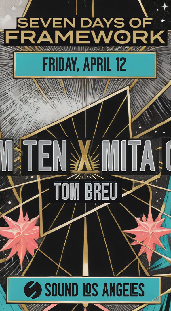 Adam Ten x Mita Gami Tickets, $45.32, 12 Apr @ Sound Nightclub, Los  Angeles