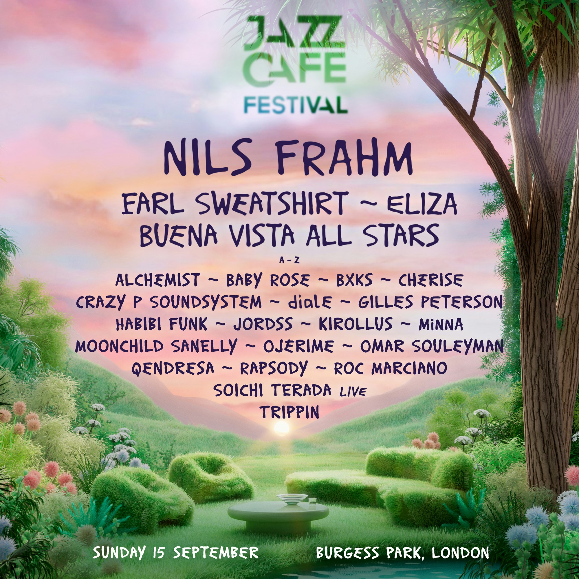 Jazz Cafe Festival Tickets From £61.71 15 Sept Burgess Park