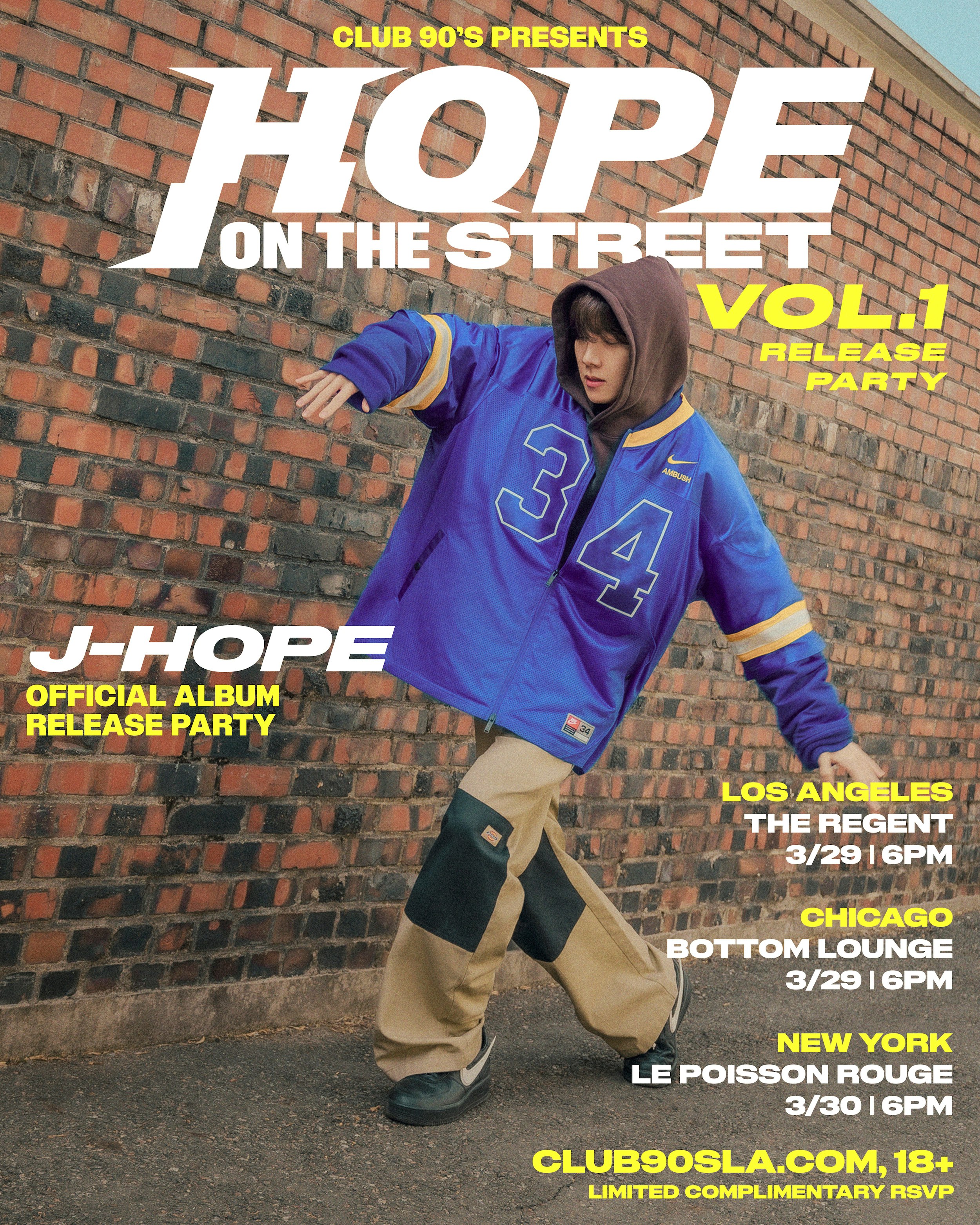 Club 90s presents HOPE ON THE STREET VOL. 1 Official Album