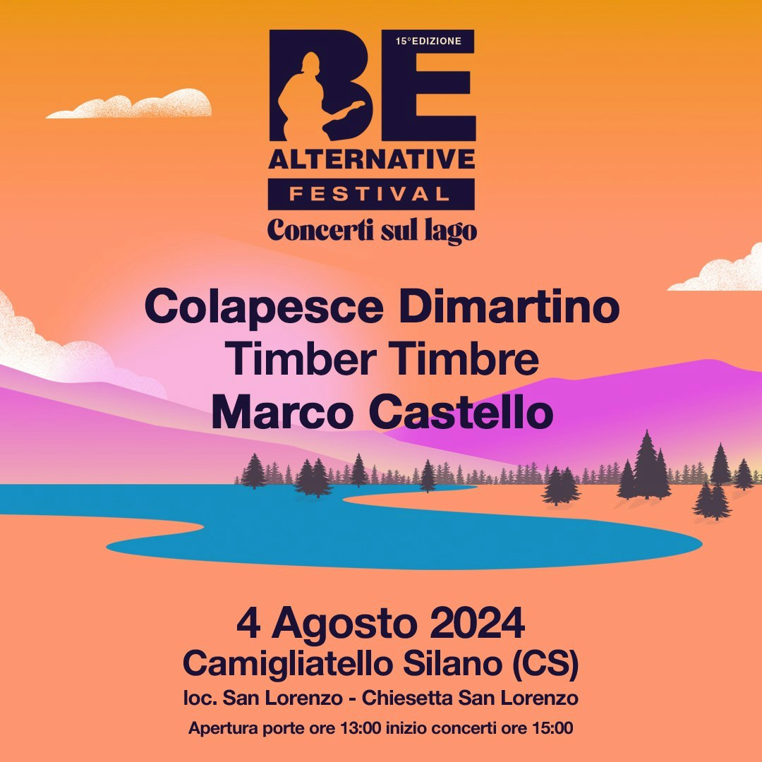 BE ALTERNATIVE FESTIVAL 2024 DICE