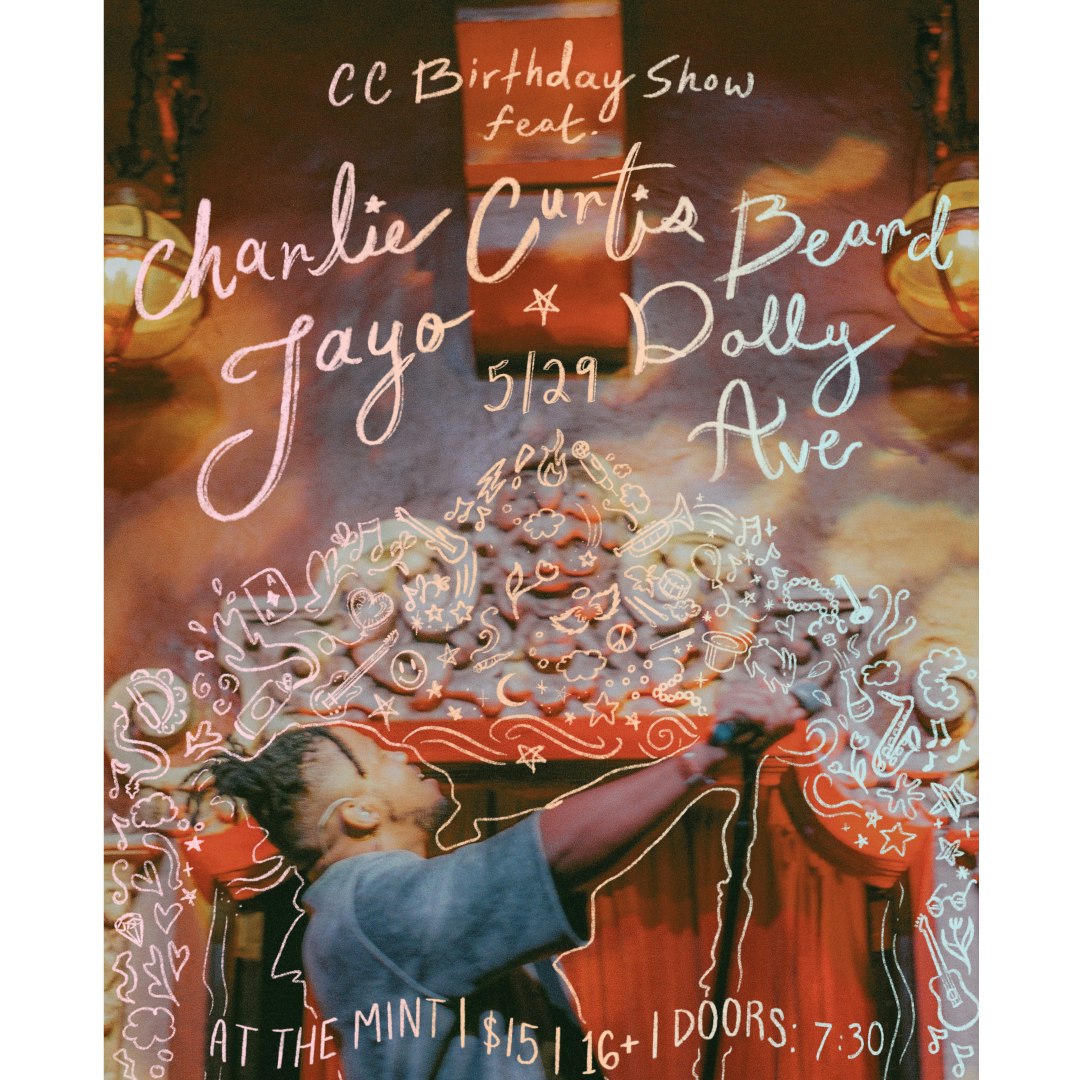 Charlie CurtisBeard Bday Show w/ jayo, Dolly Ave Bilhetes A partir