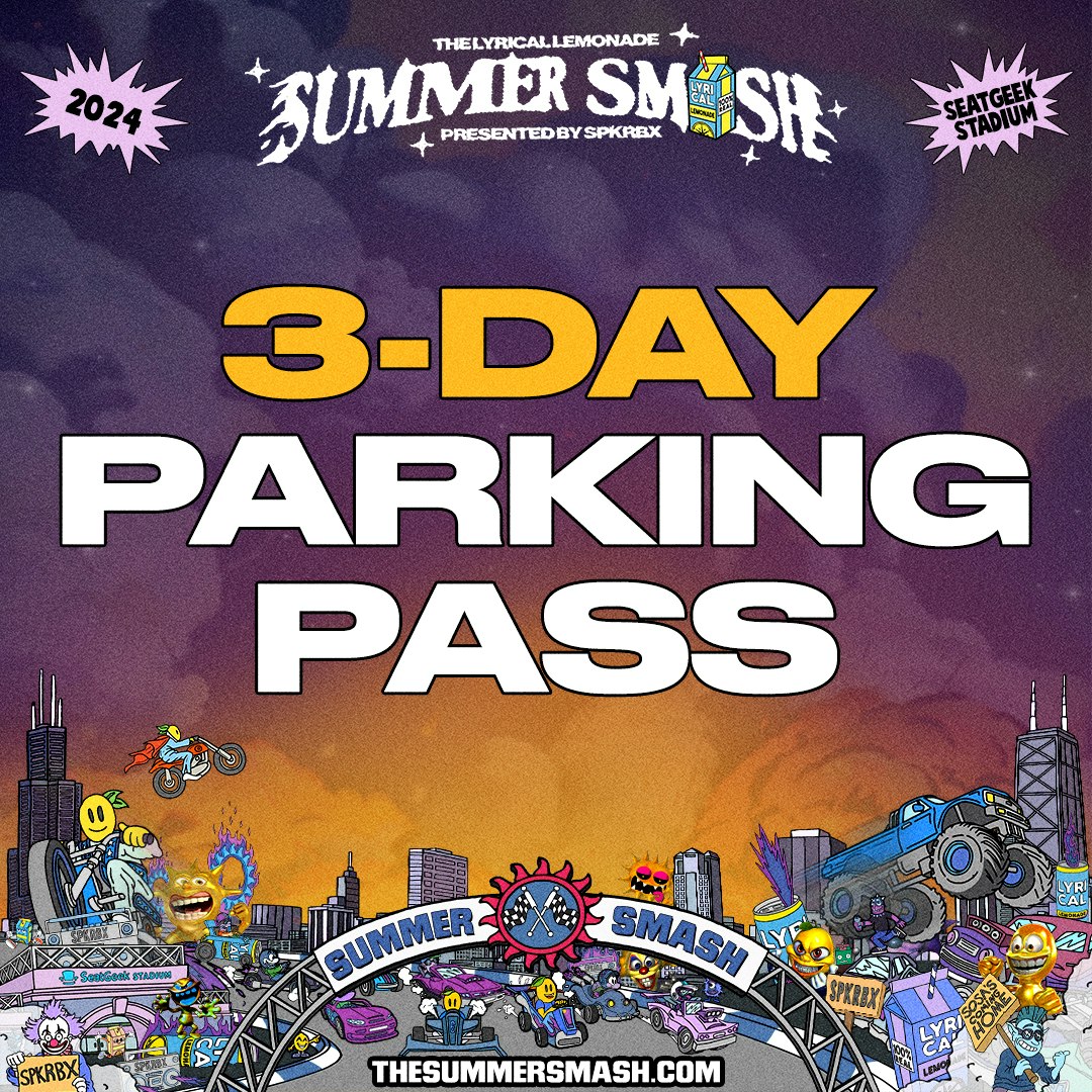 The Lyrical Lemonade Summer Smash Three Day Parking Tickets US130