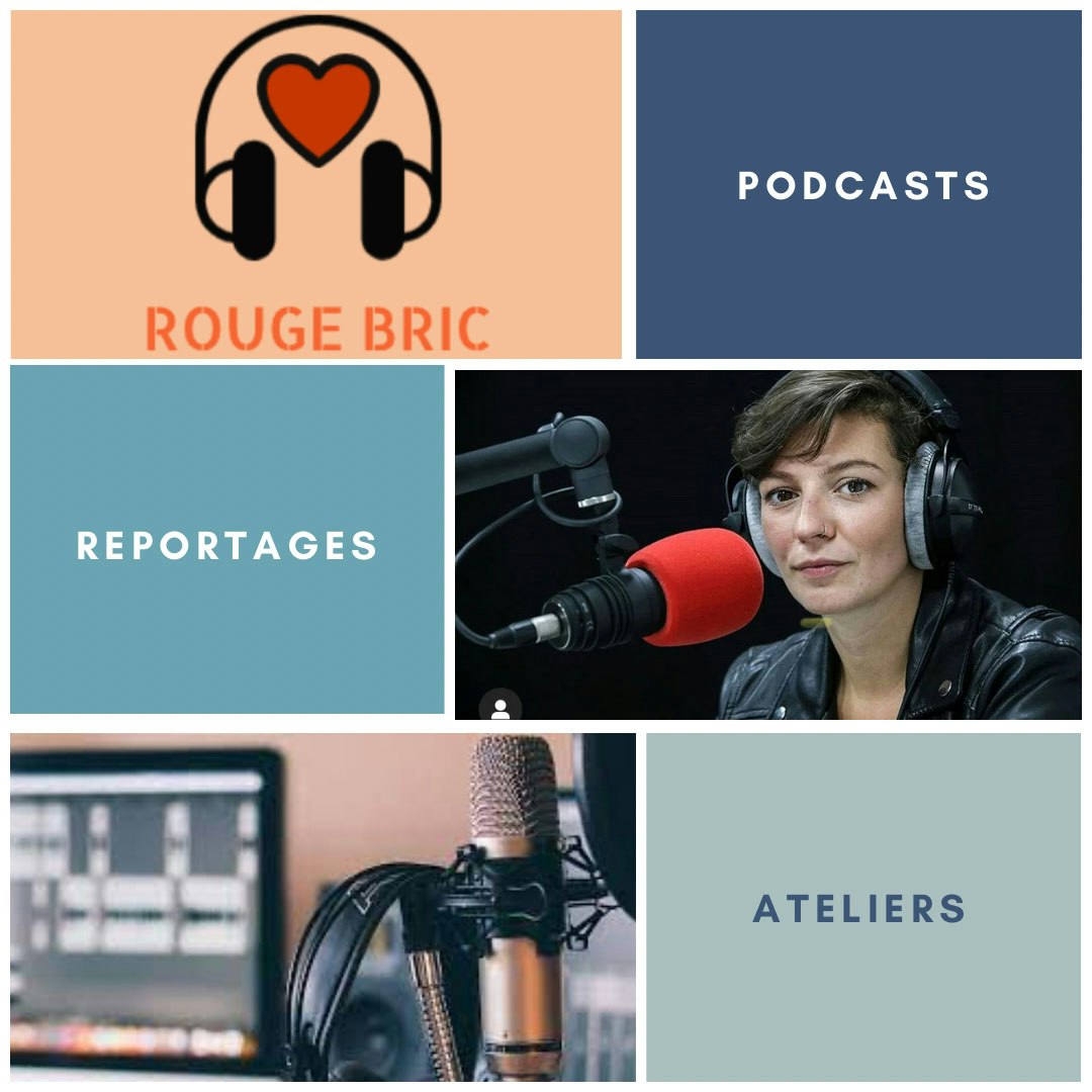 Atelier Radio avec Rouge Bric