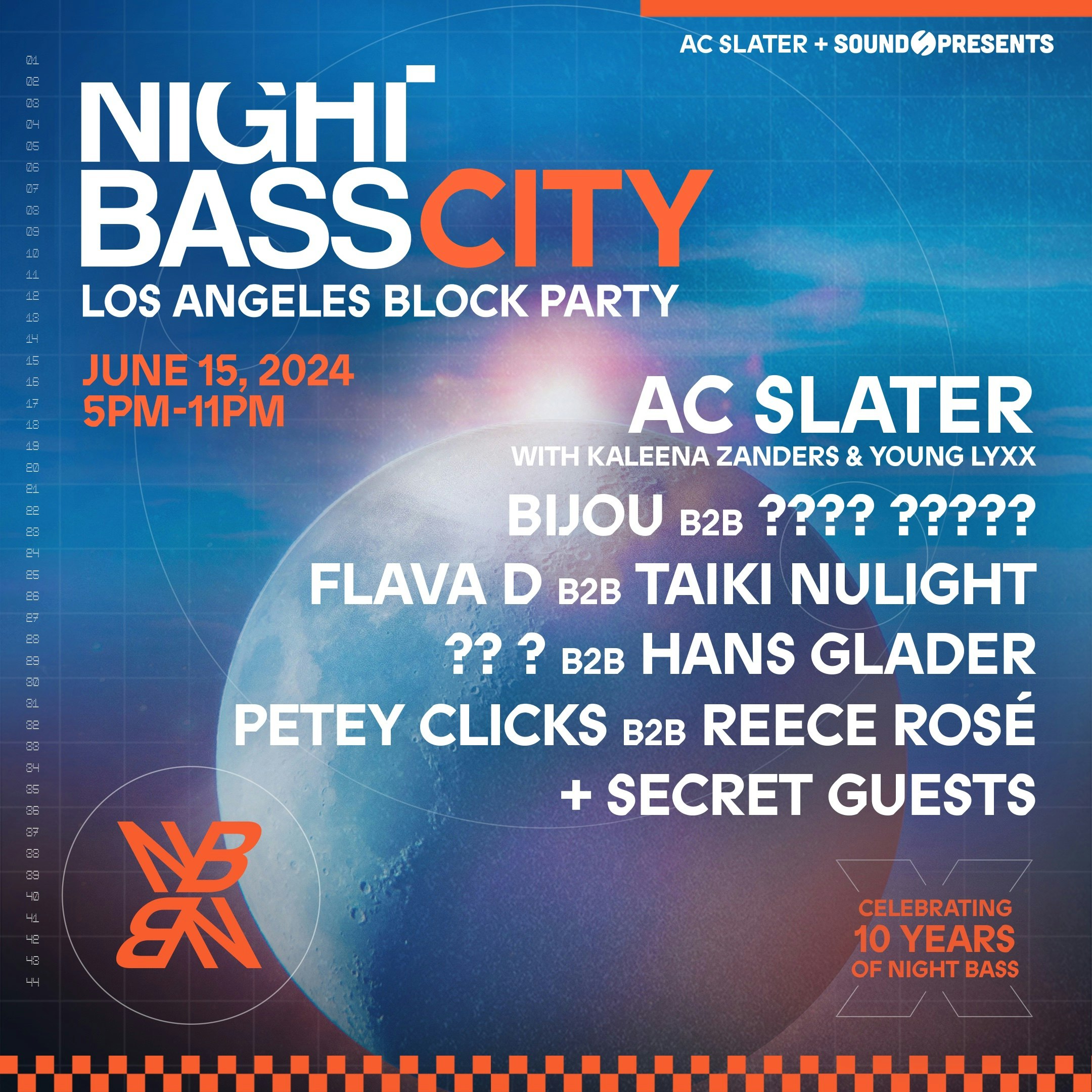 Sound & Night Bass present: Night Bass City – Los Angeles Block 