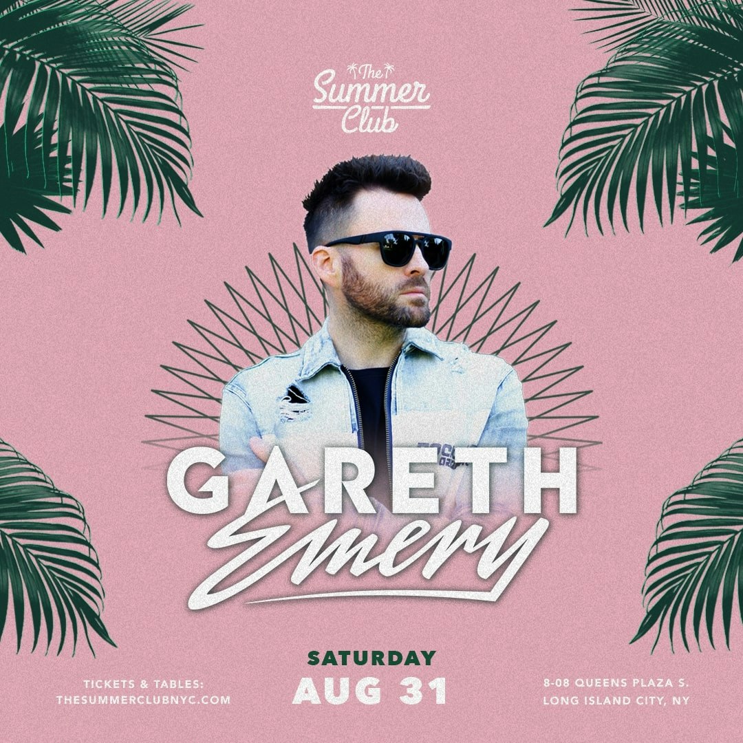 Gareth Emery Tickets From 25 31 Aug Summer Club, New York DICE