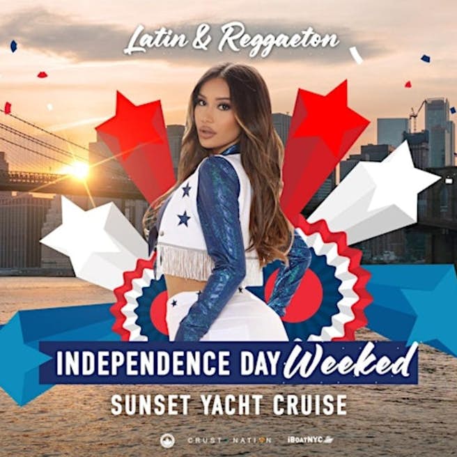 NYC #1 LATIN & REGGAETON July 4th Weekend Sunset Cruise Boat Party (7/3 ...