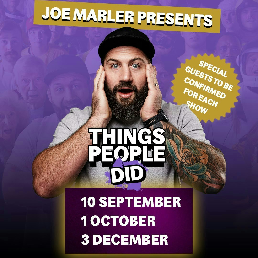 JOE MARLER PRESENTS ‘THINGS PEOPLE DID’ DICE