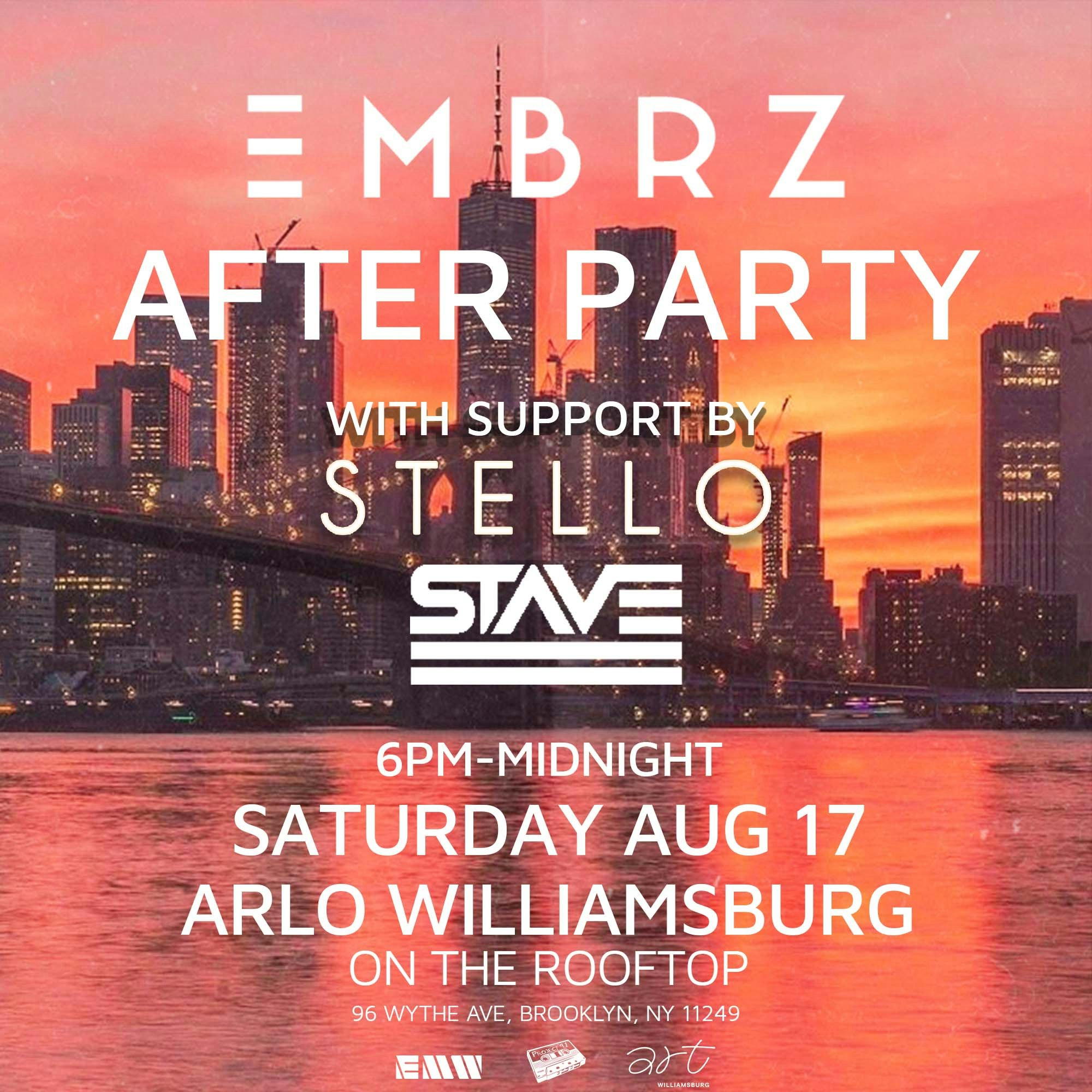 EMBRZ Sunset Rooftop Party