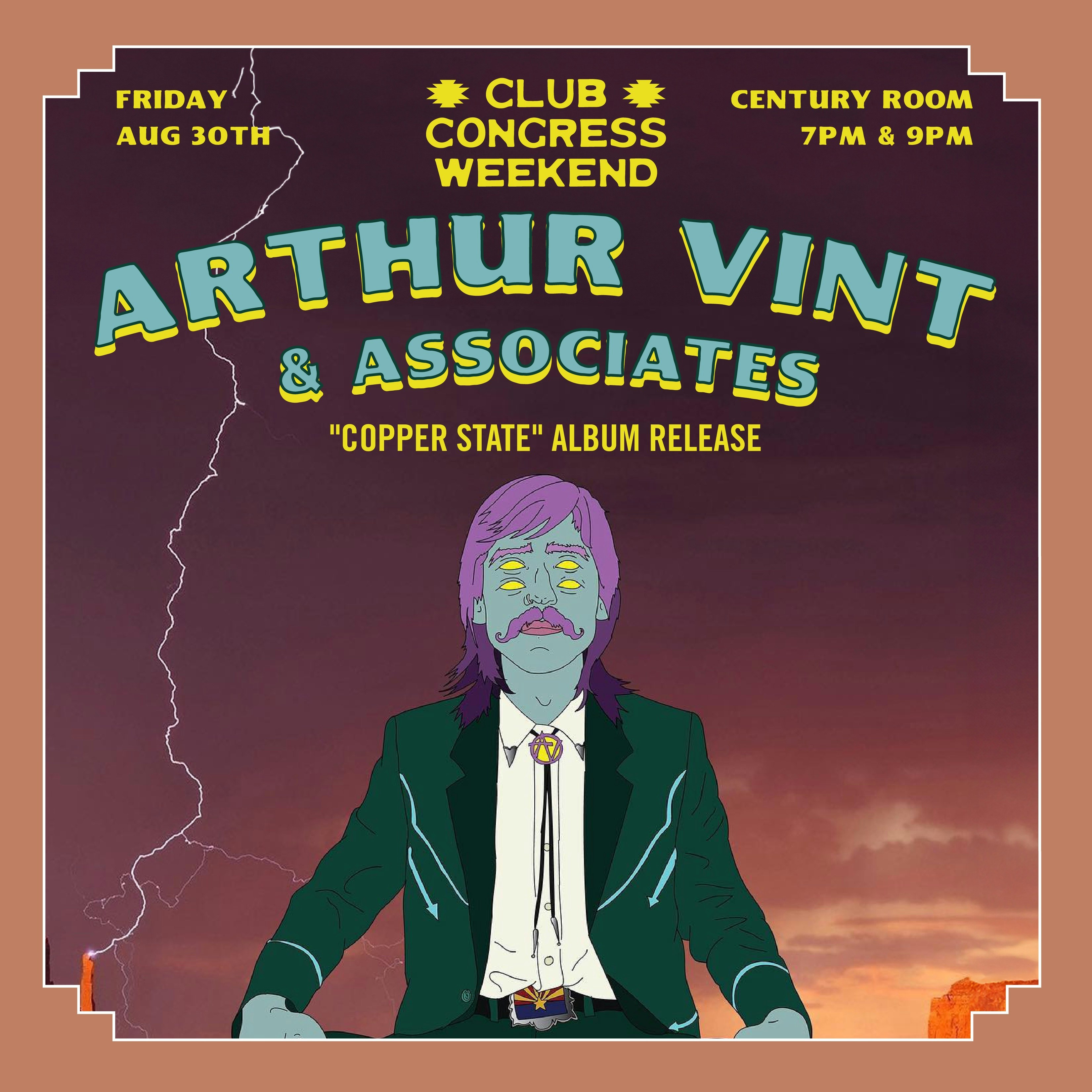 Arthur Vint & Associates: “Copper State” Album Release