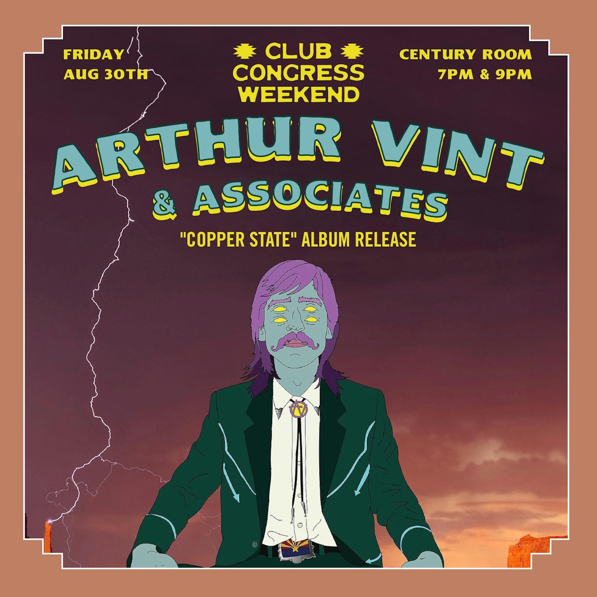 Arthur Vint & Associates: “Copper State” Album Release