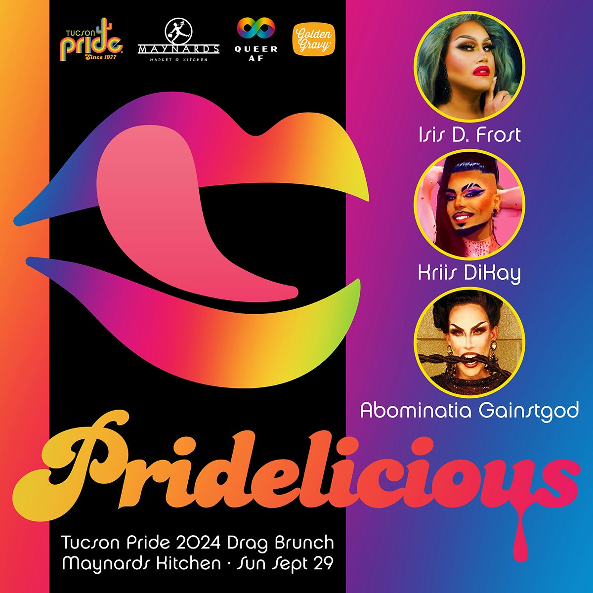 Tucson Pride Presents: Pridelicious Drag Brunch!