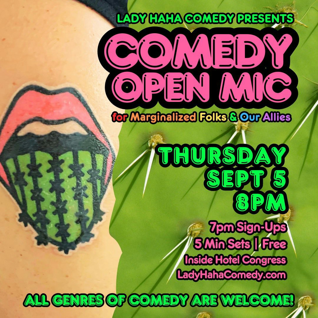 Lady Haha: Comedy Open Mic for Women, LGBTQ+ & Allies
