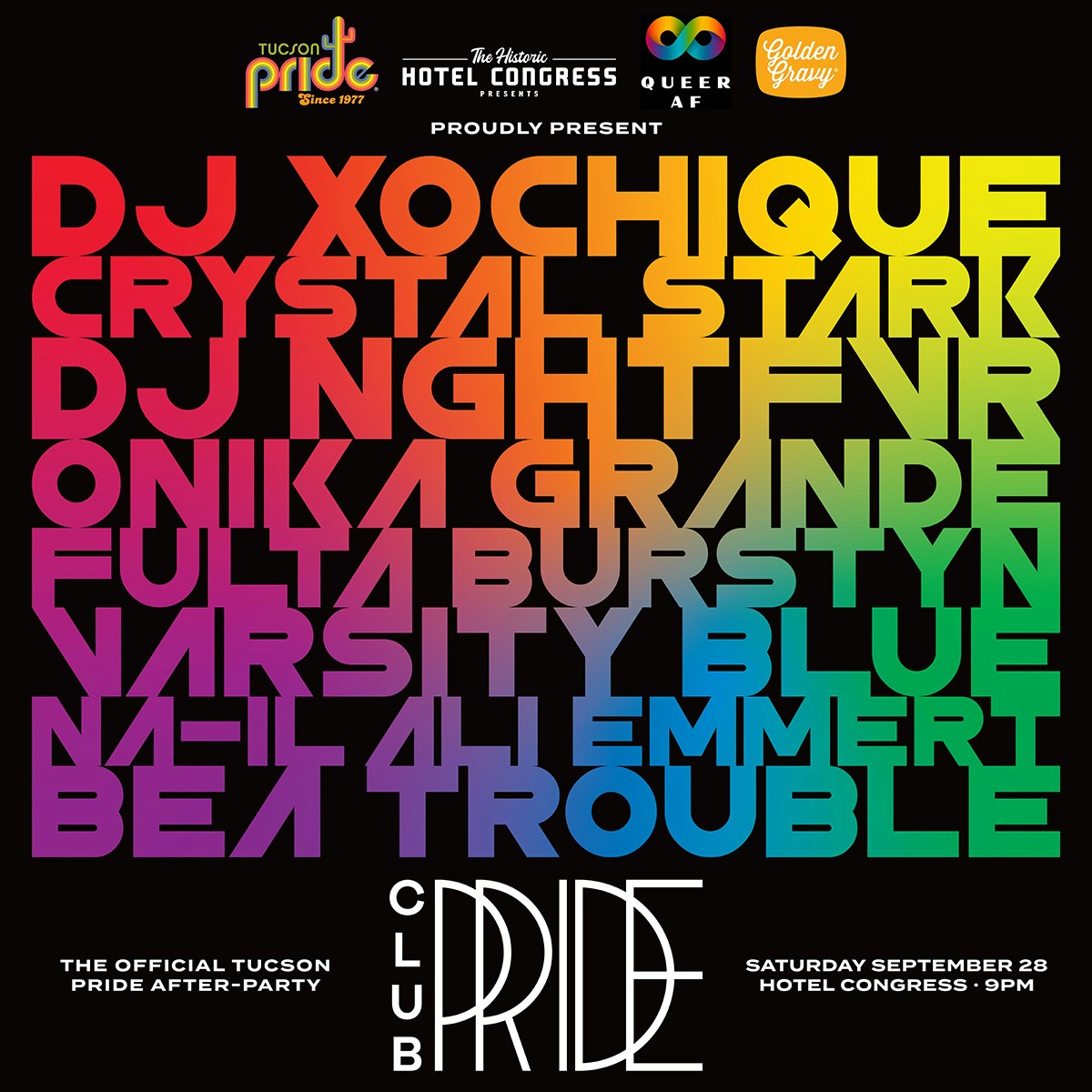 Club Pride: The Official Tucson Pride After Party!