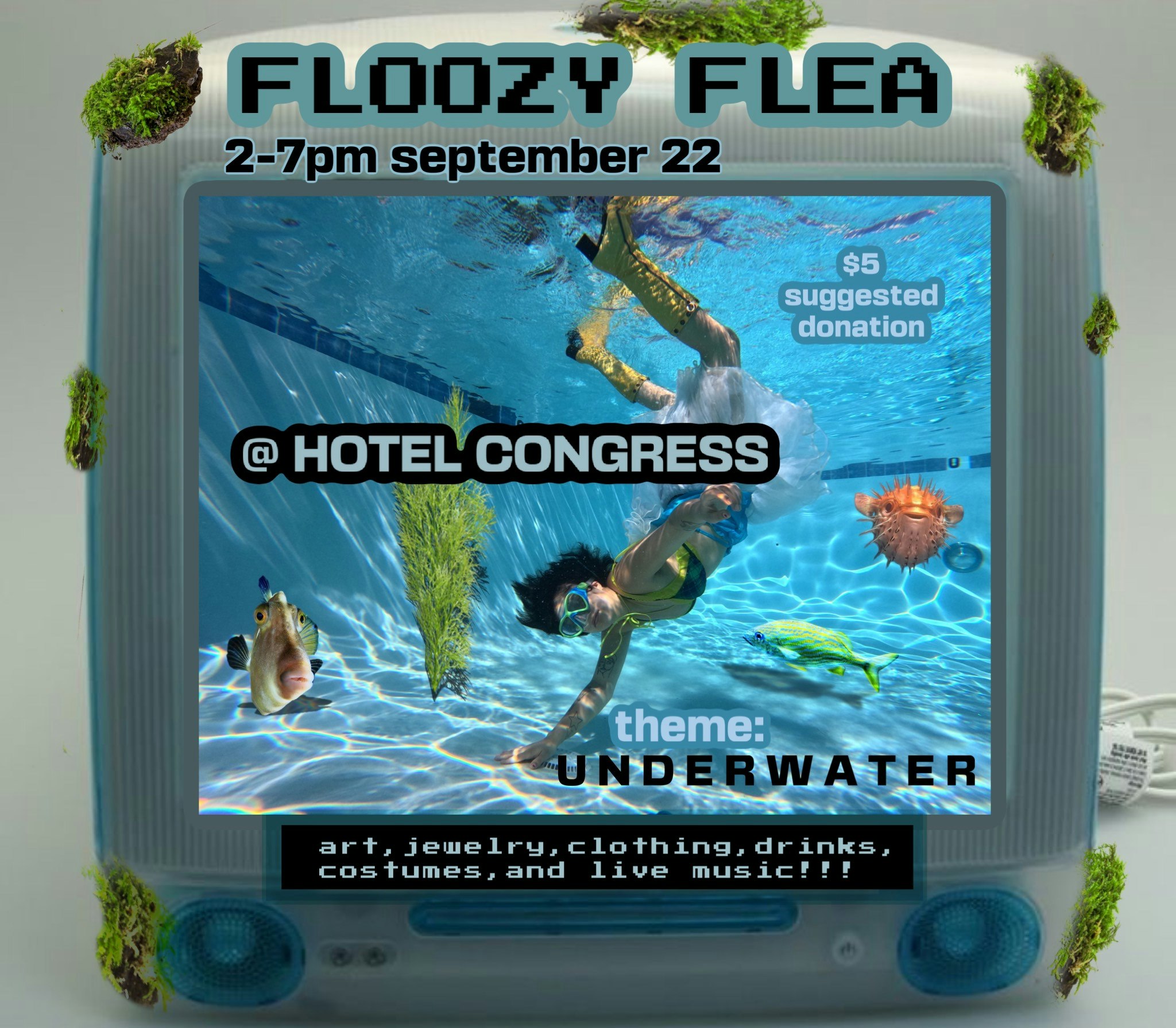 Underwater! Floozy Flea Market