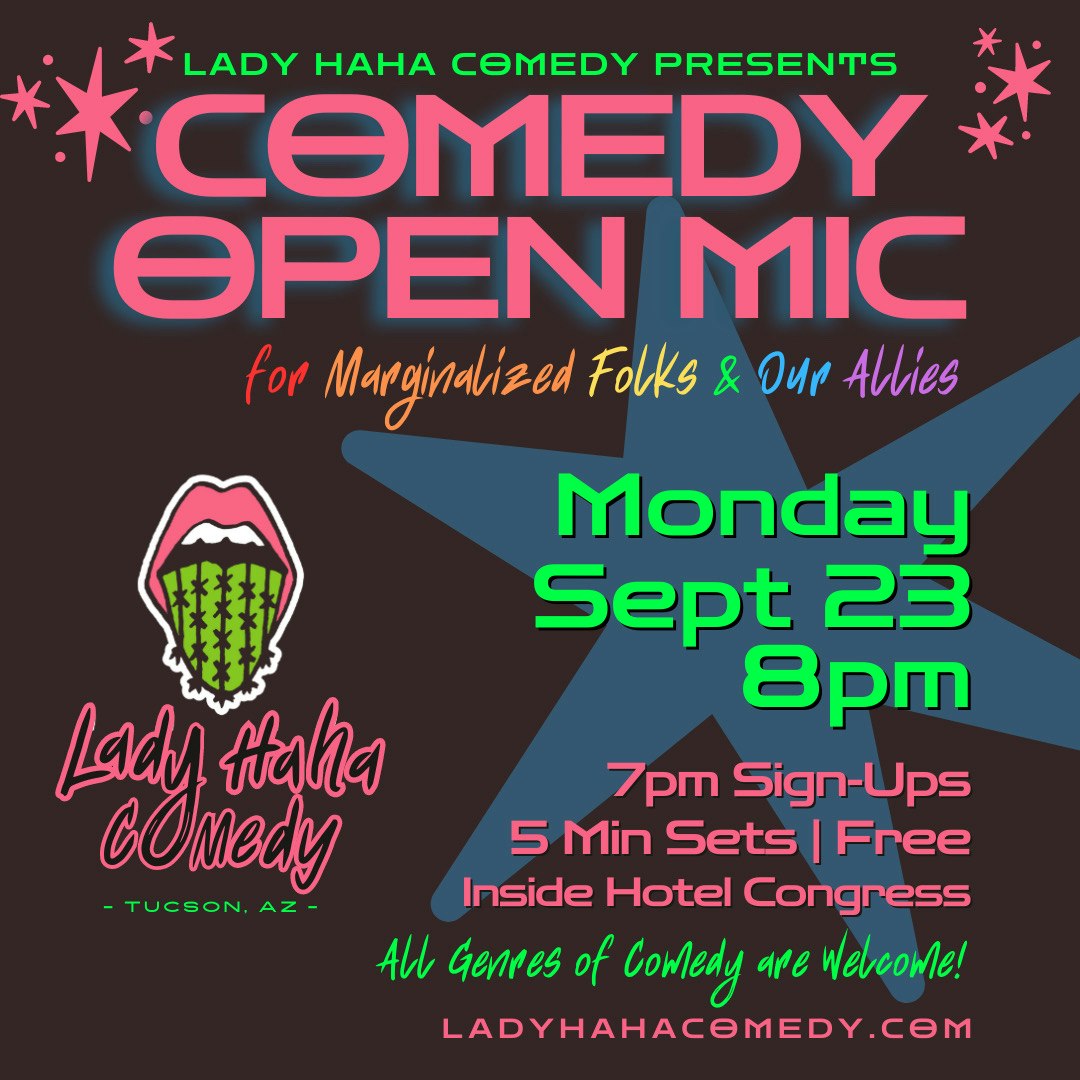 Lady Haha: Comedy Open Mic for Women, LGBTQ+ & Allies