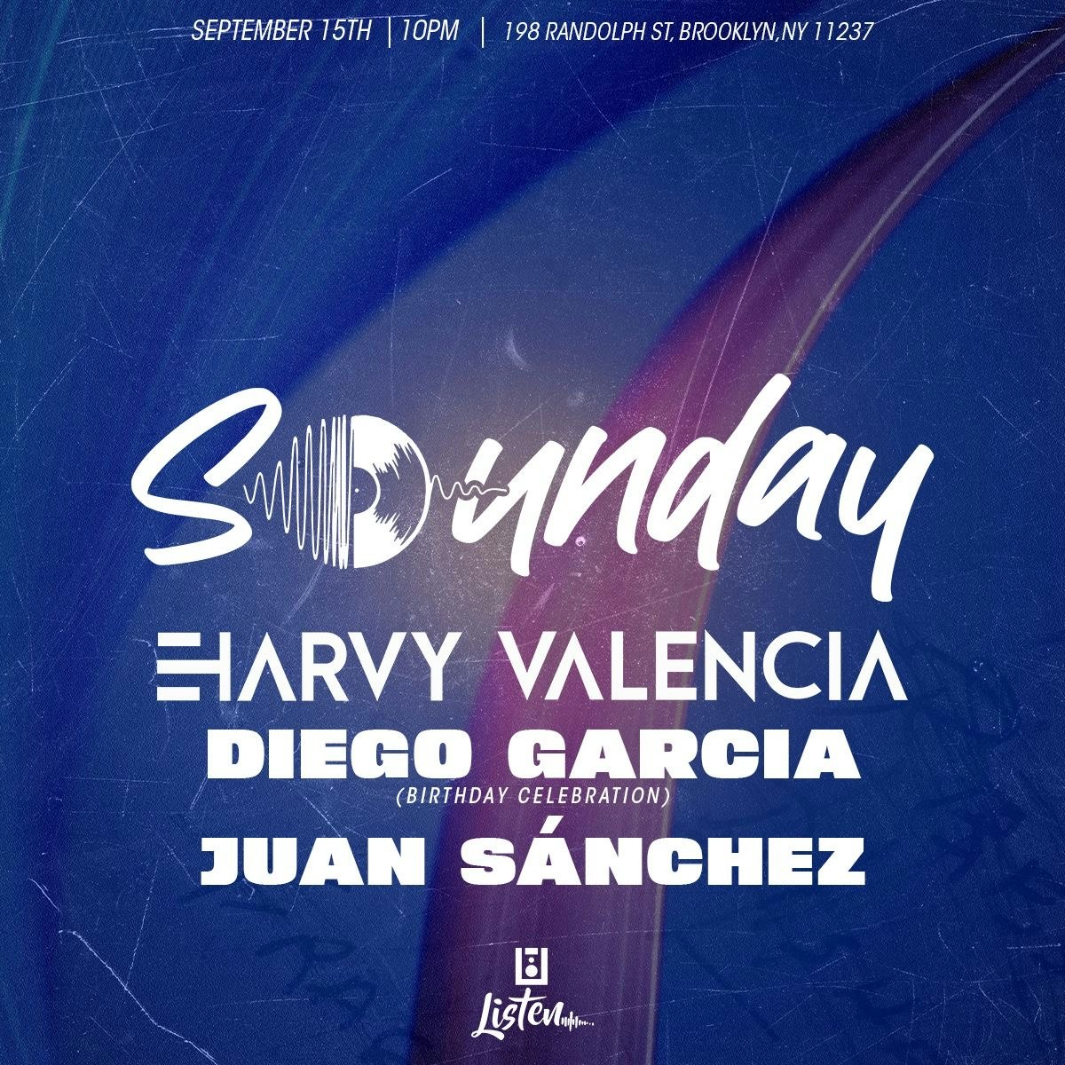 Sounday Harvy Valencia, Diego Garcia + More Tickets From 23.69