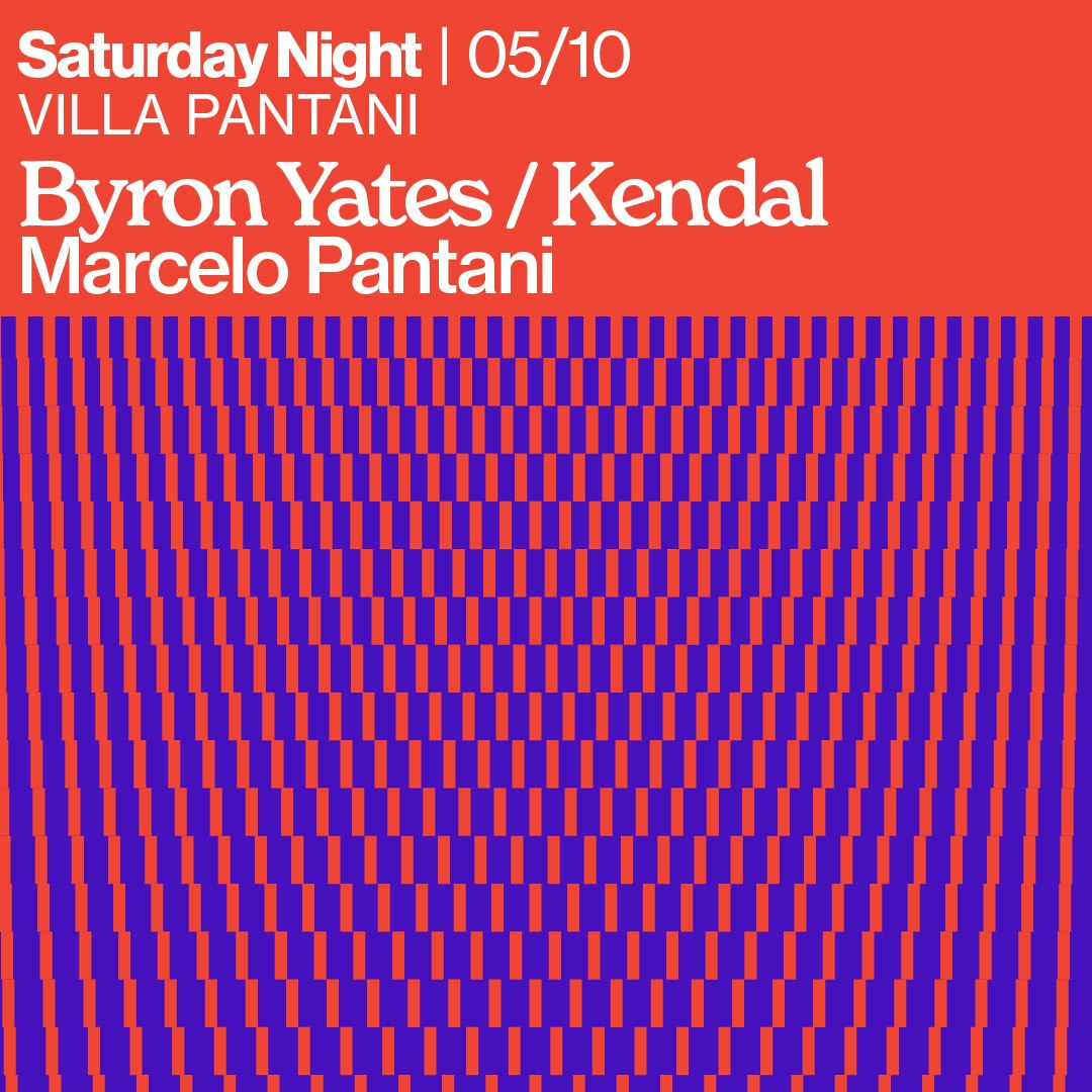 Villa Pantani ft Kendal, Byron Yeates & Marcelo Pantani Tickets From