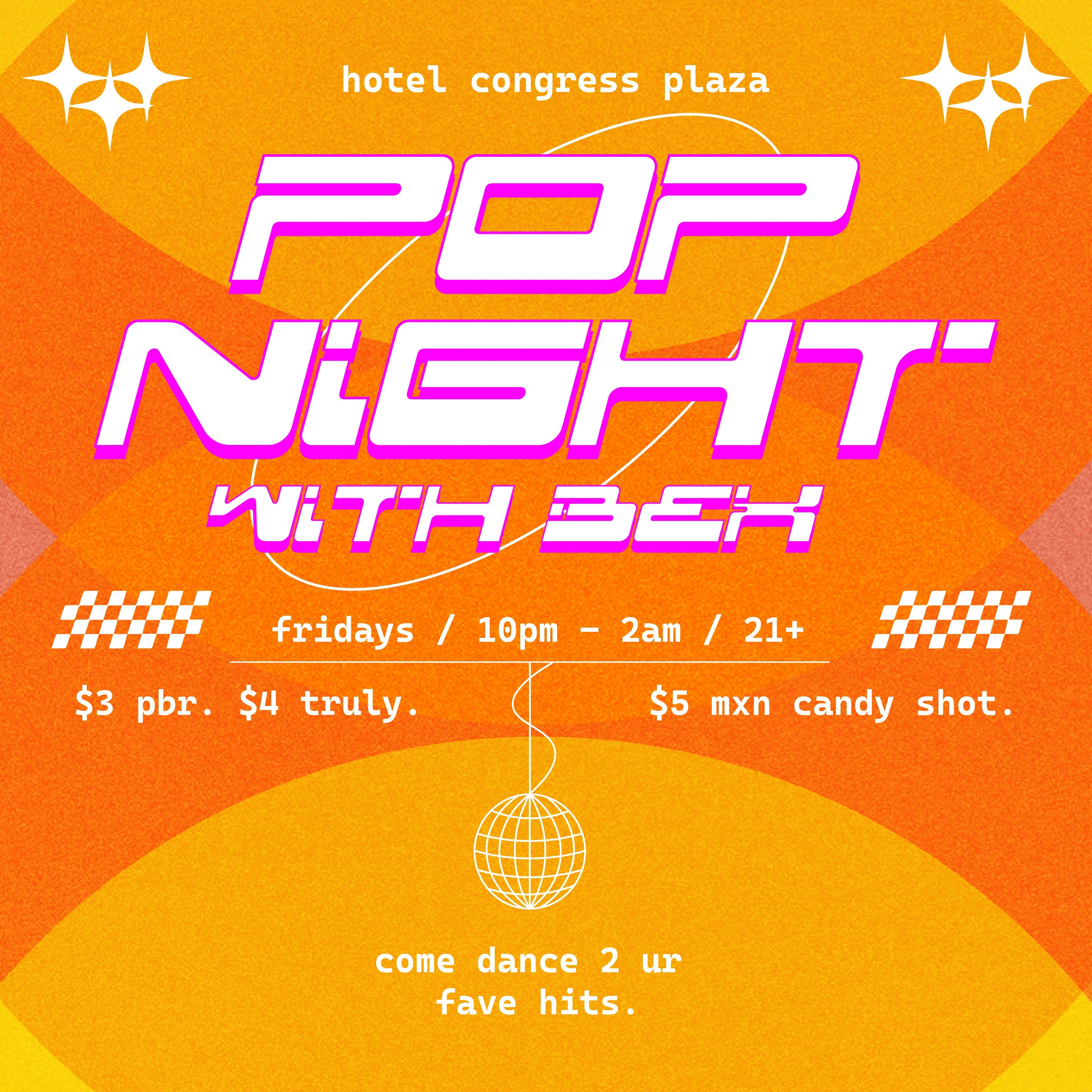 Pop Nights w/ Bex