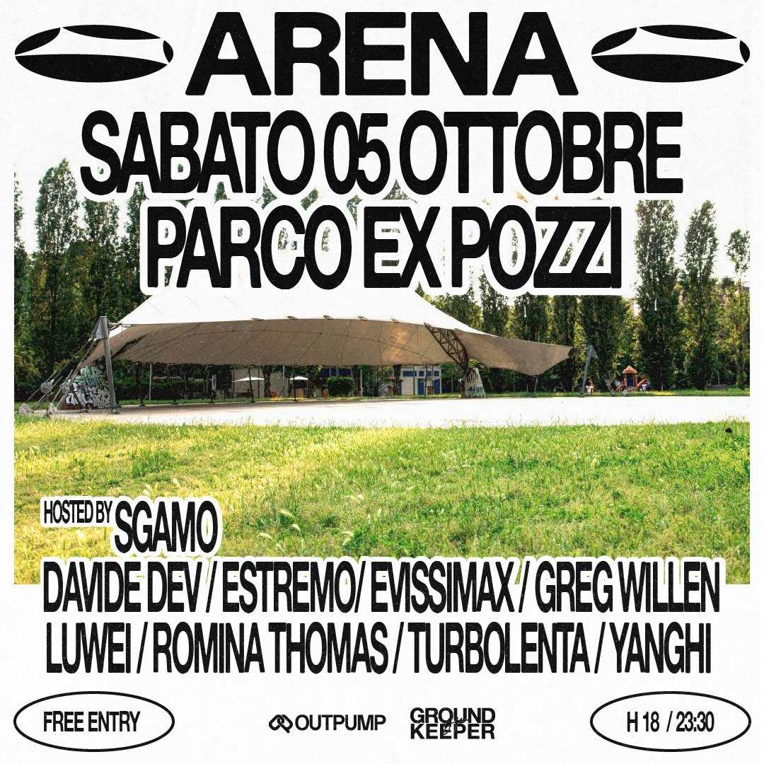 ARENA Tickets Free 5 Oct Parco Ex Pozzi, Corsico DICE