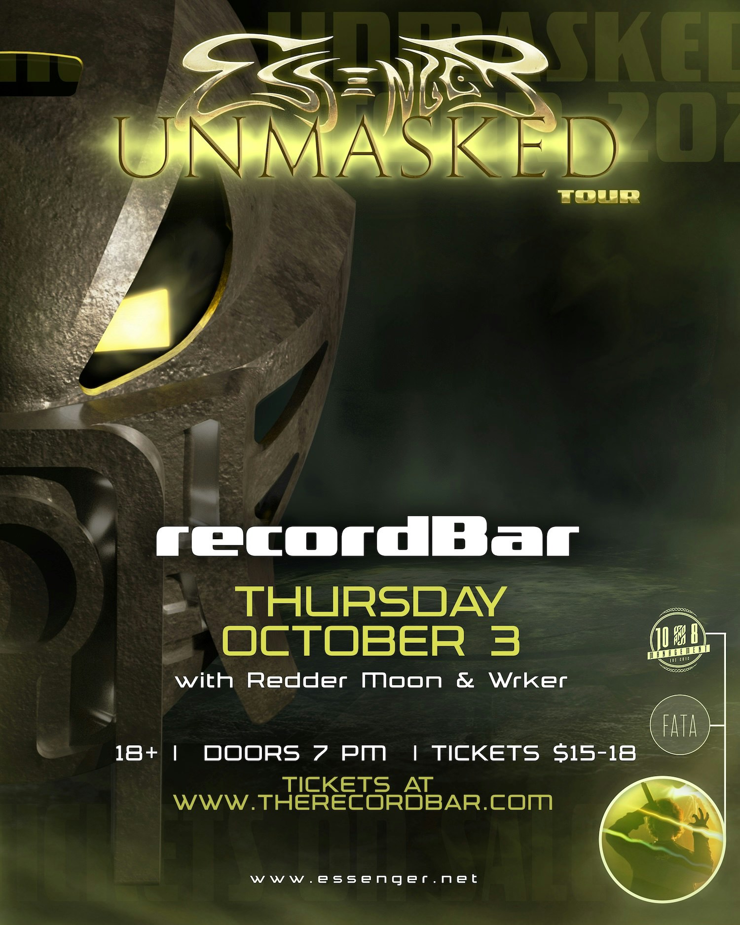 Essenger, Redder Moon, Wrker Tickets 19.83 3 Oct recordBar