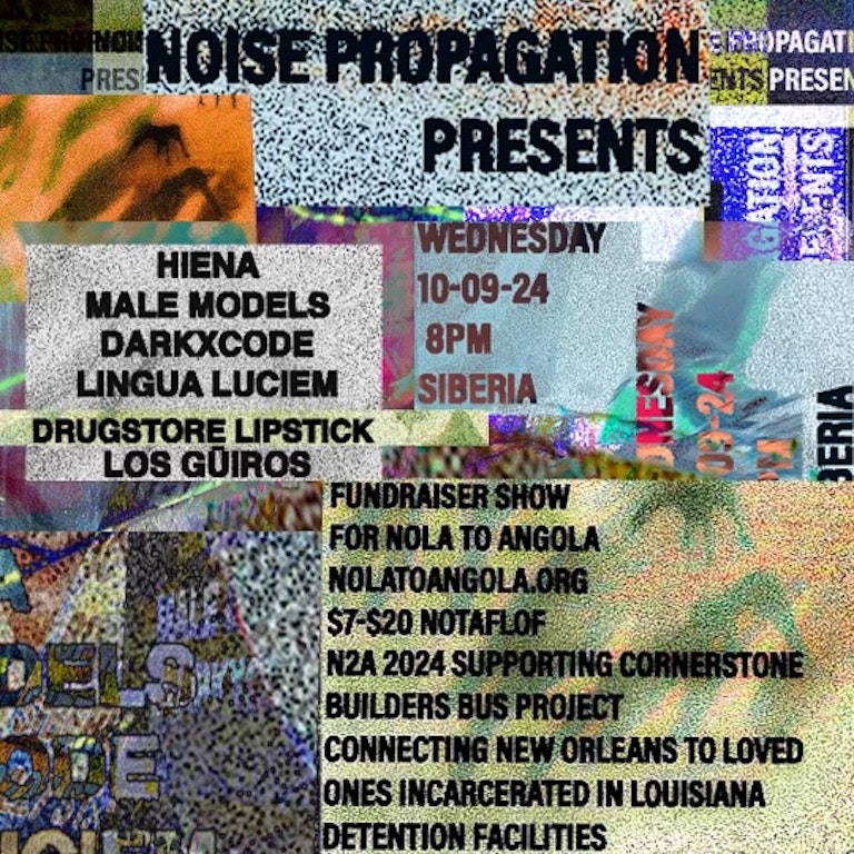 Noise Propagation Presents NOLA To Angola Funraiser Show Tickets 12