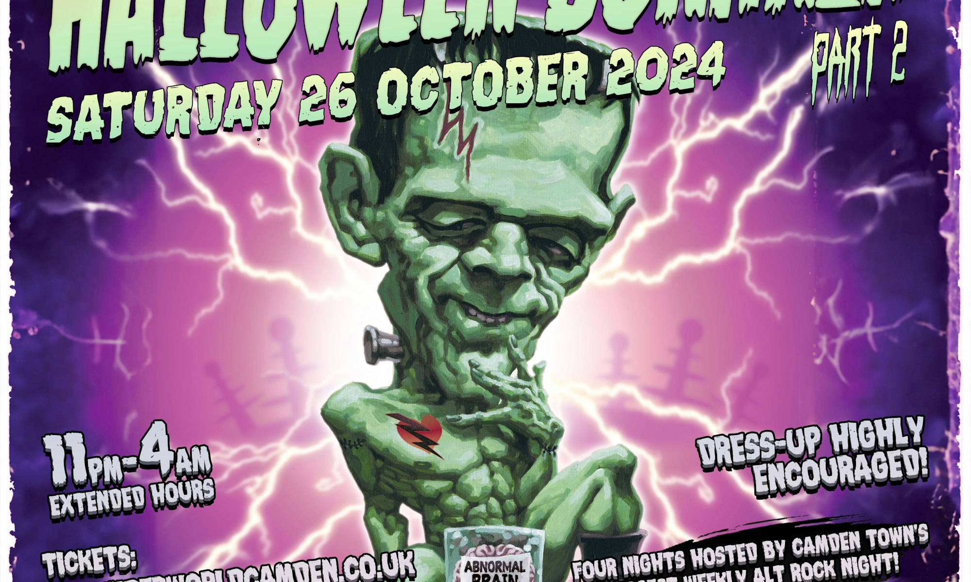 Camden Rocks Halloween Bonanza – Part 2