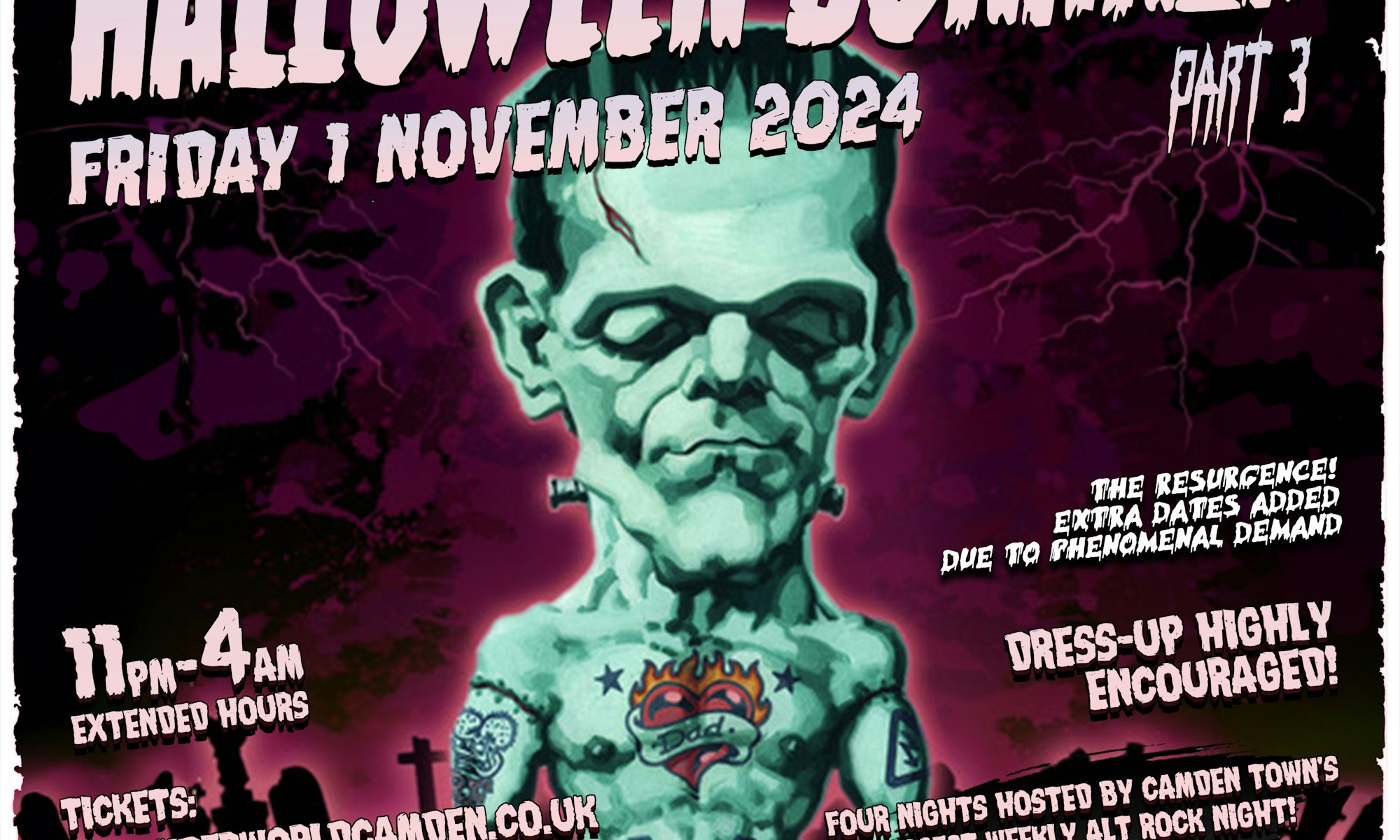 Camden Rocks Halloween Bonanza – Part 3