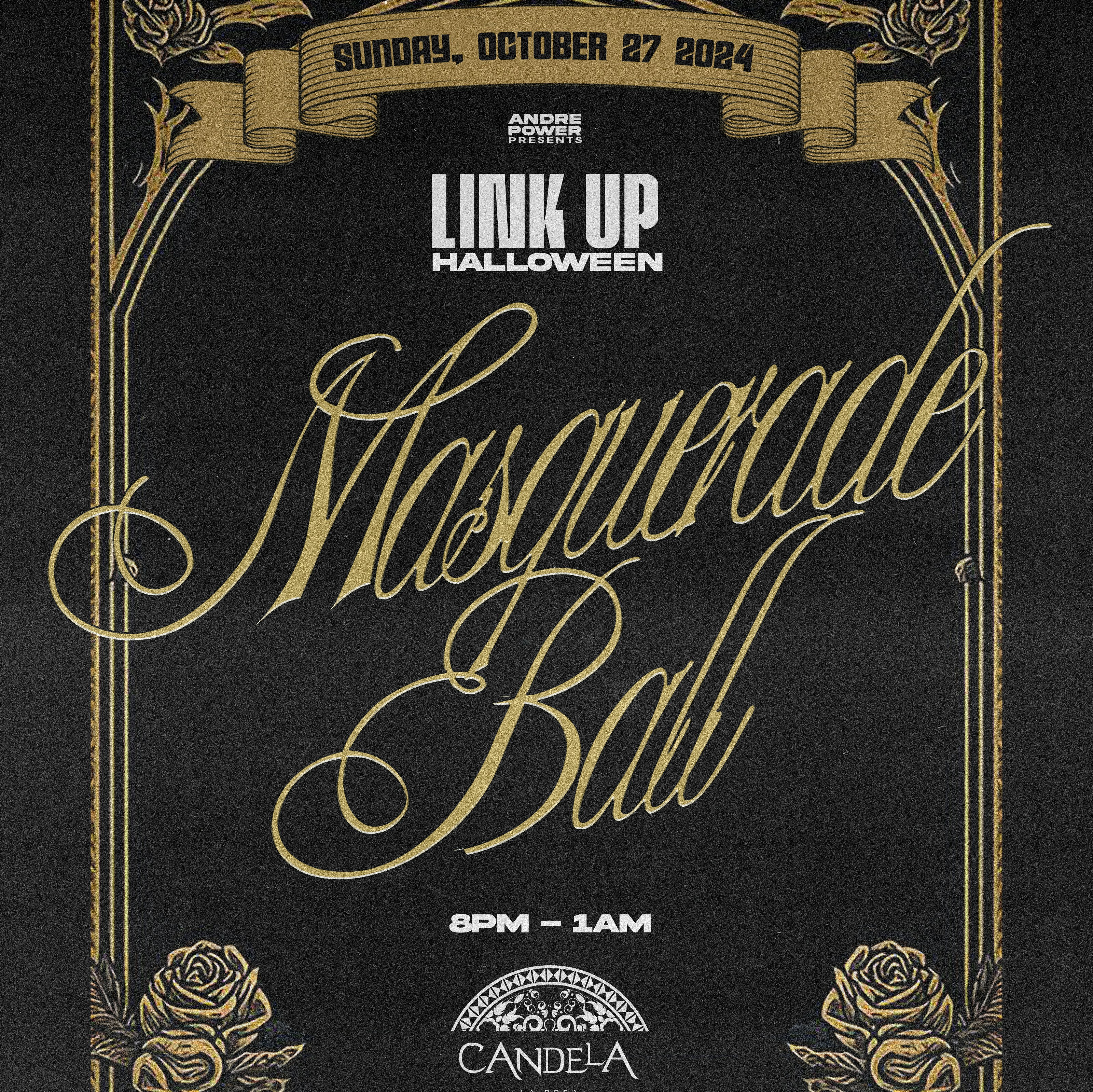 Link Up: Halloween Masquerade Ball event image