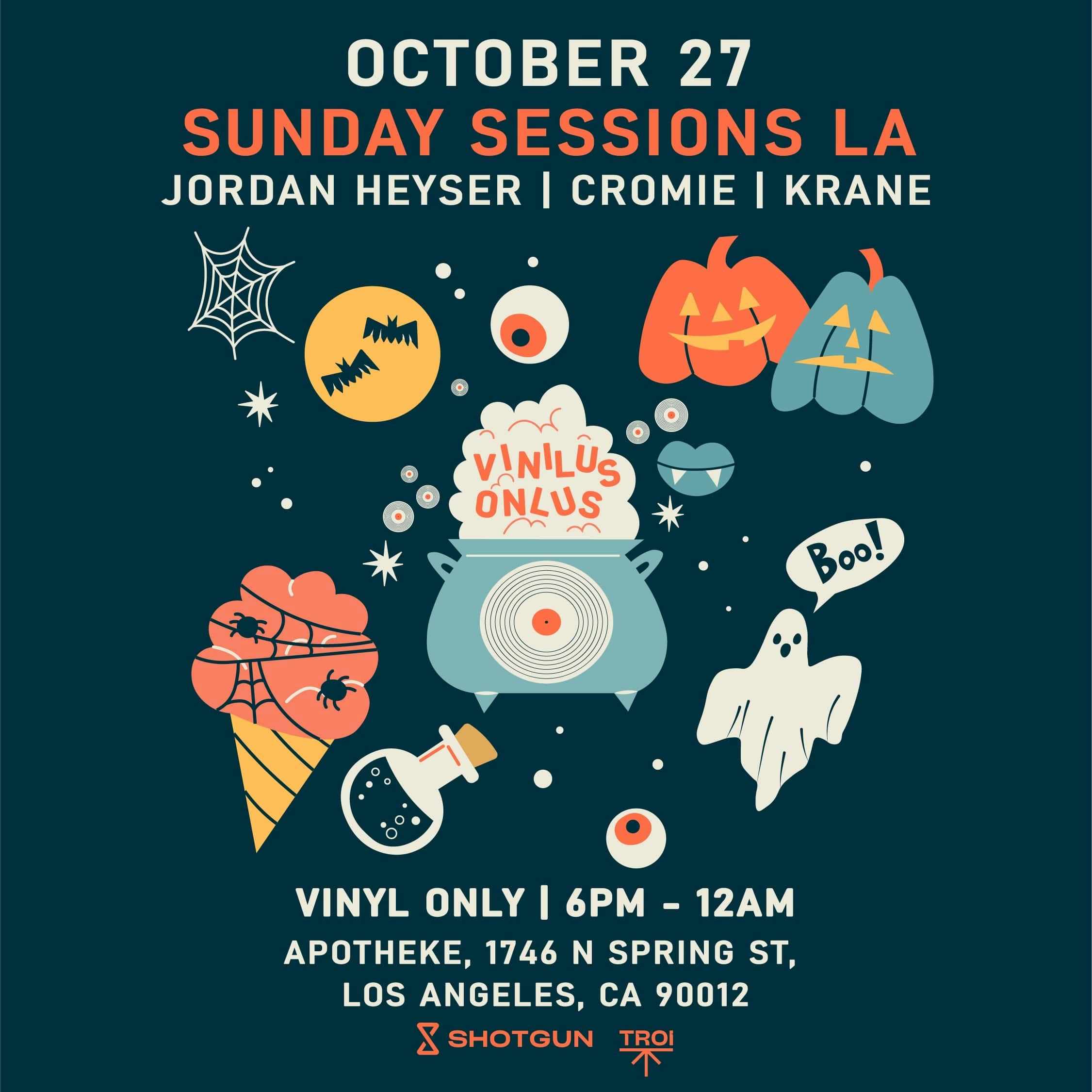 Sunday Sessions LA (Vinyl Only) openair 10/13/24 Tickets Free 27